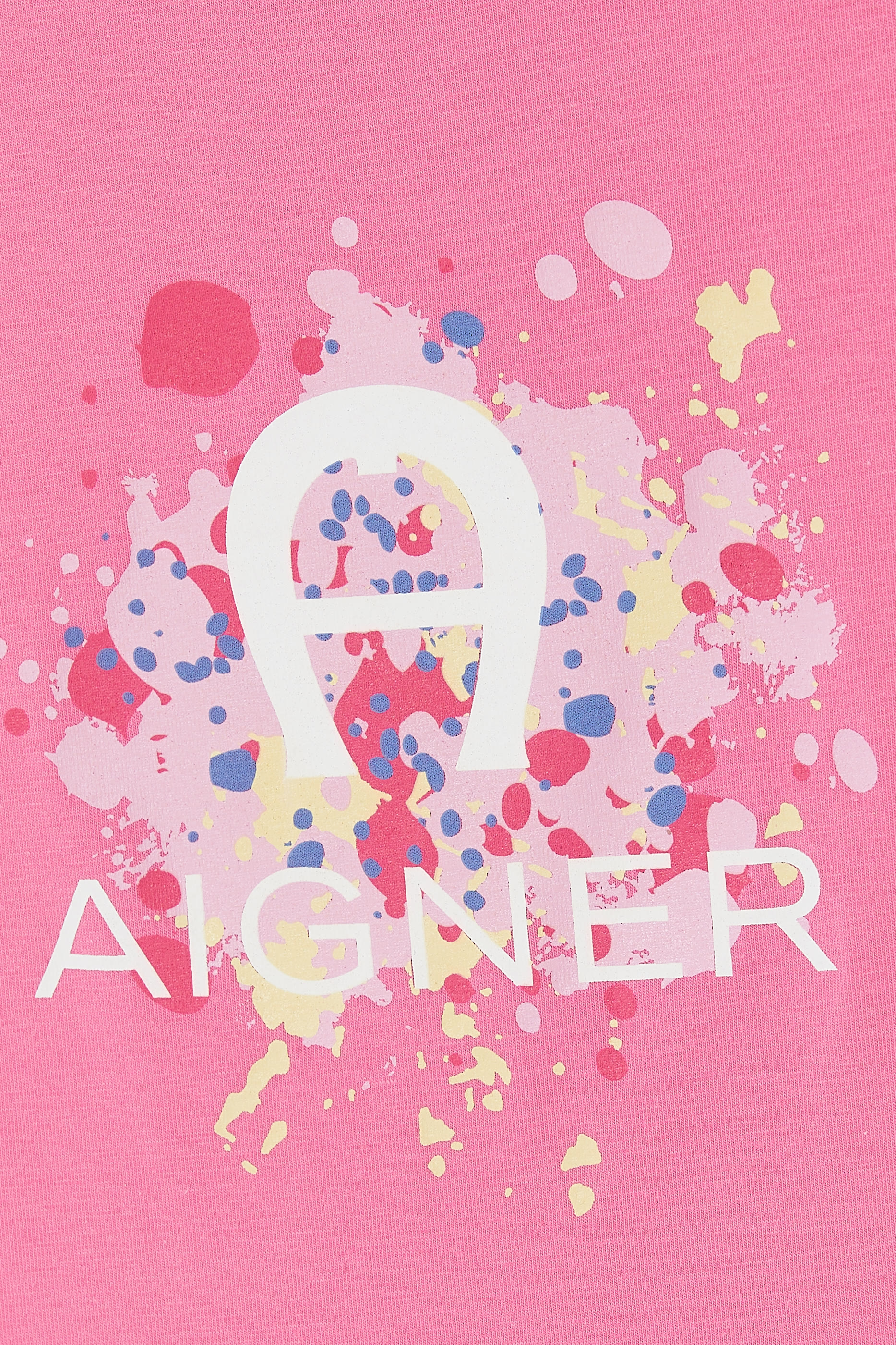 تيشيرت بطبعات شعار الماركة للأطفال