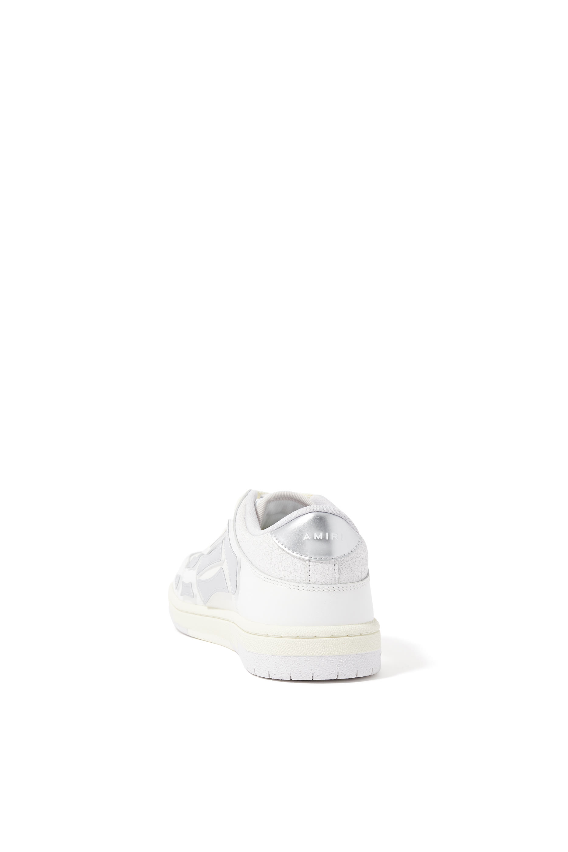 سنيكرز أسفل الكاحل برقع على شكل هيكل عظمي