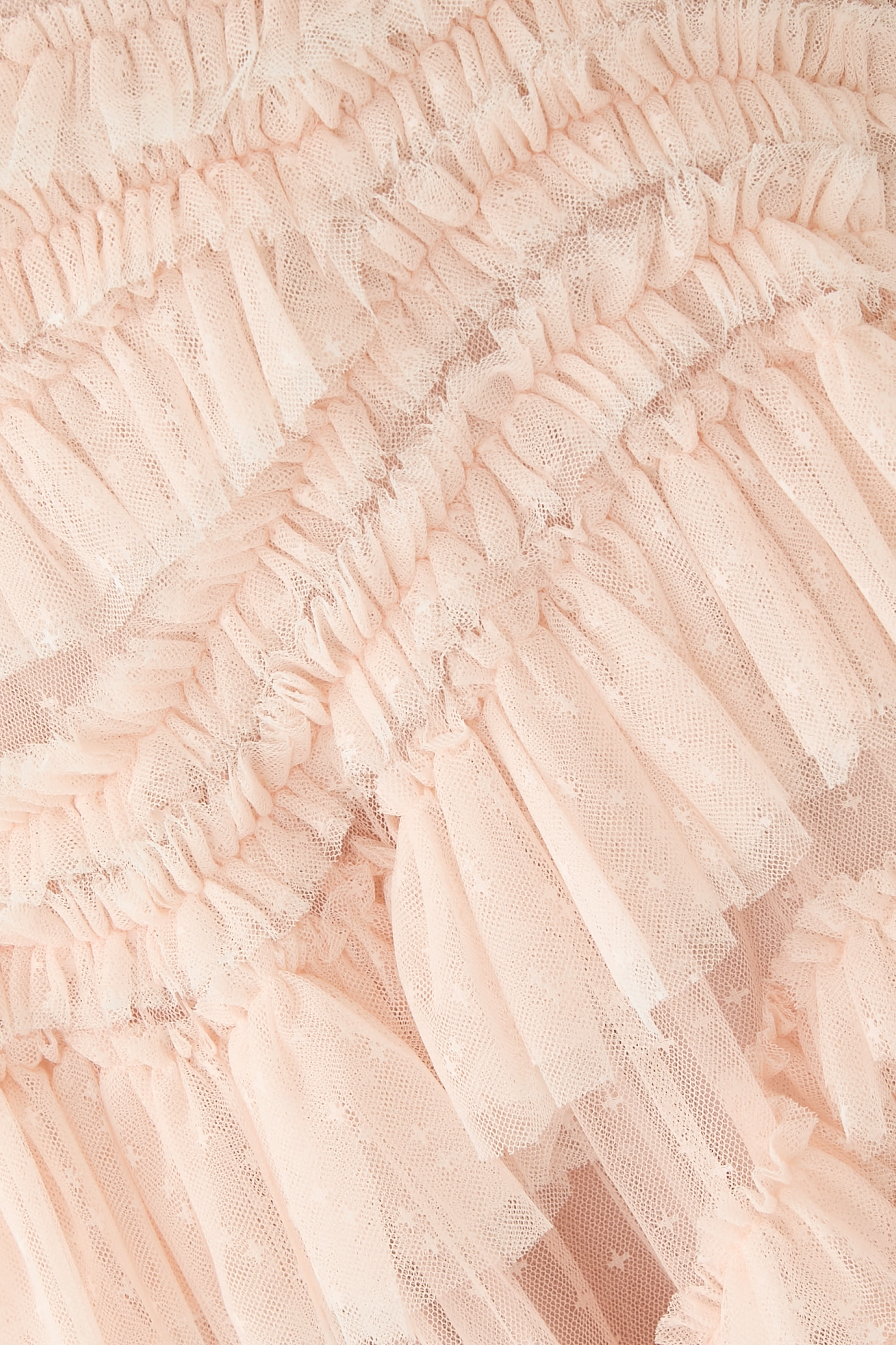 فستان سهرة وايلد روز بأكتاف متساقطة