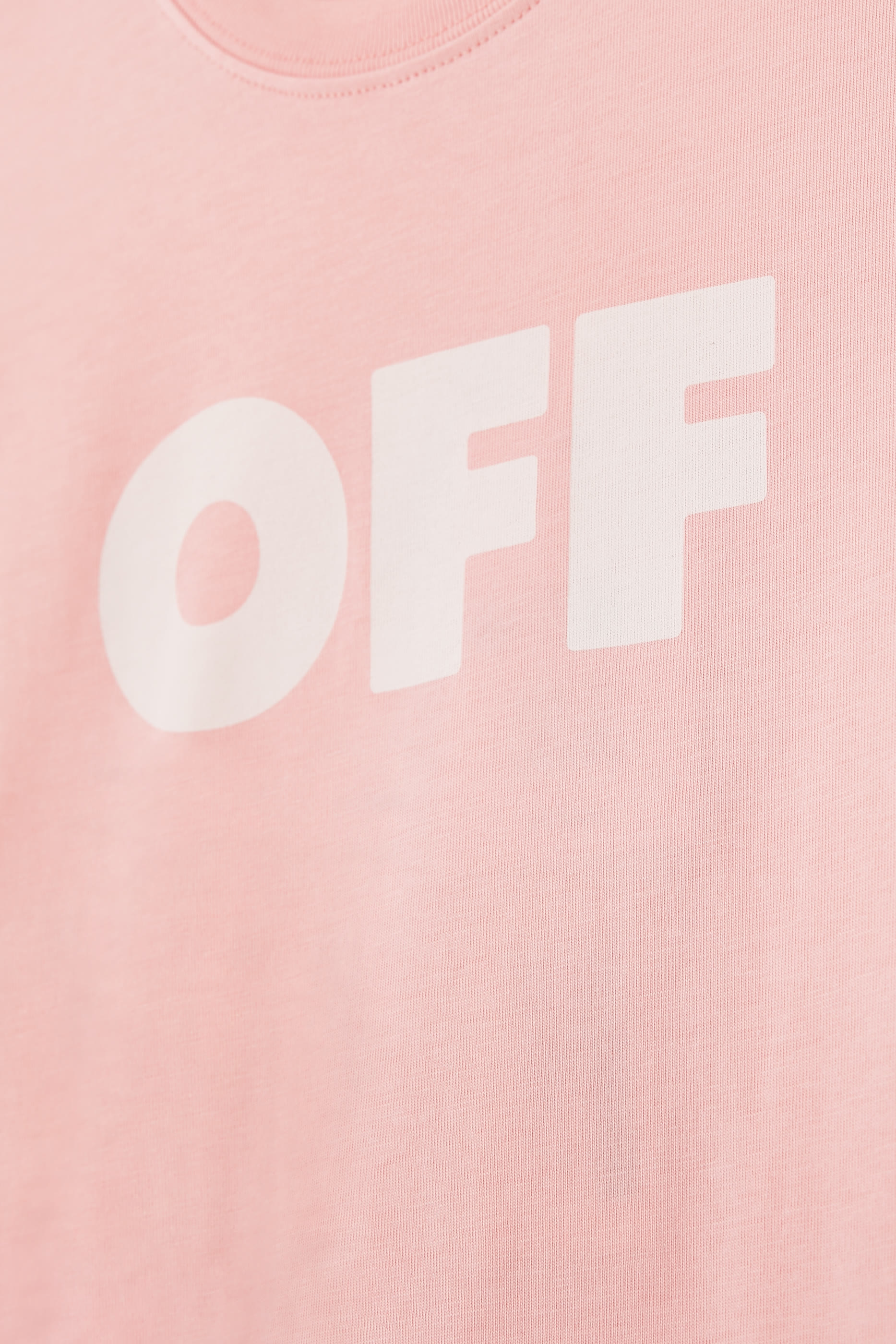 تيشيرت بأكمام قصيرة بطبعة شعار الماركة للأطفال