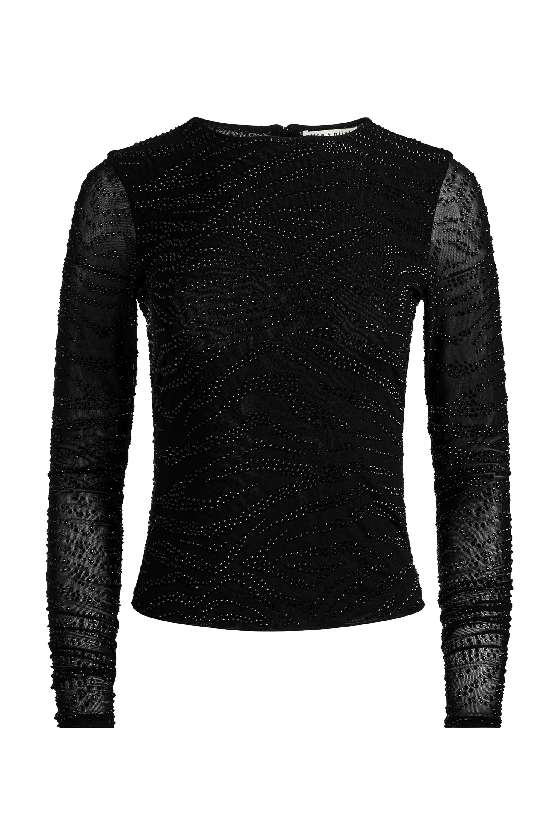 بلوزة ديلاينا بتطريزات