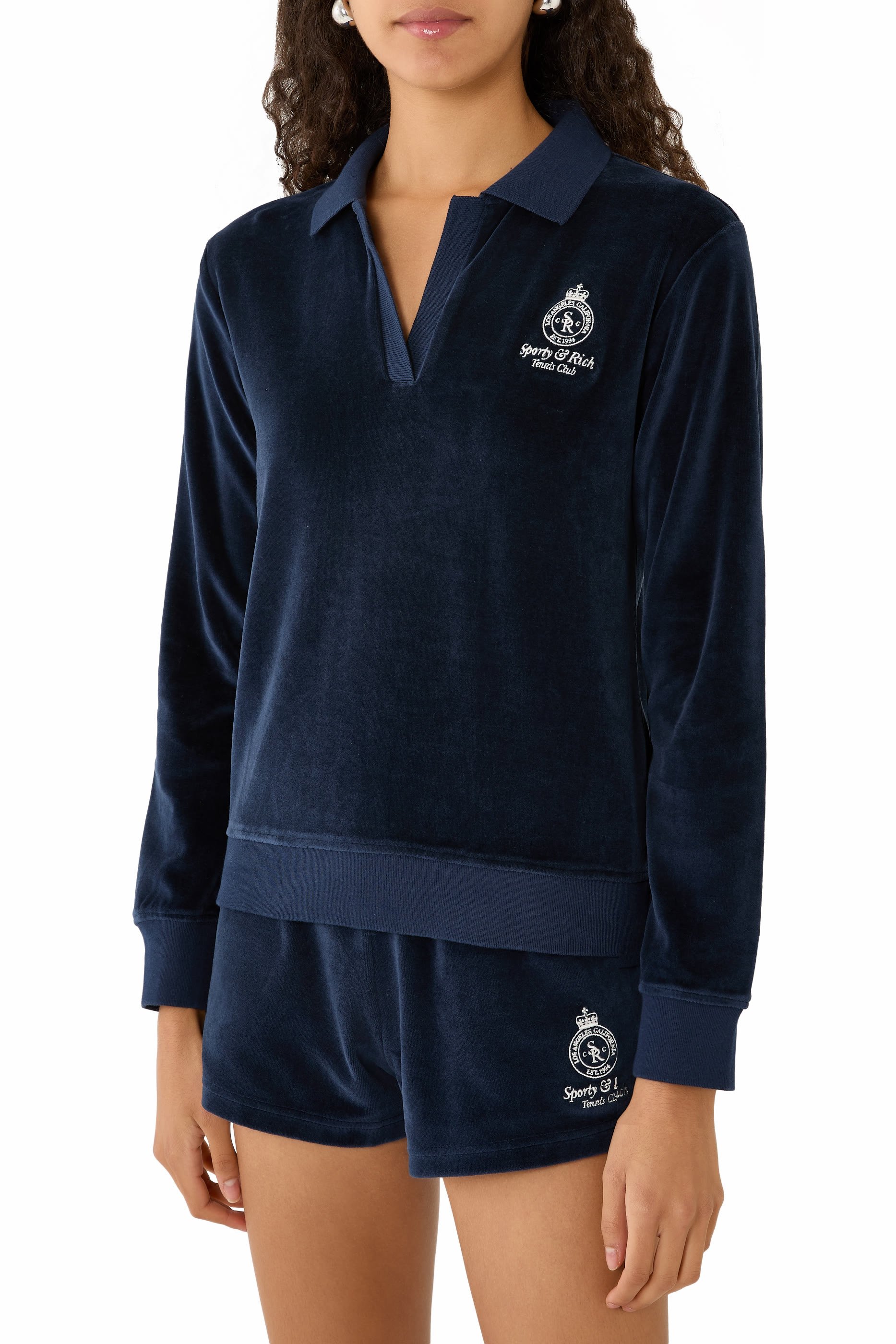 قميص بولو كراون تنس فيلور