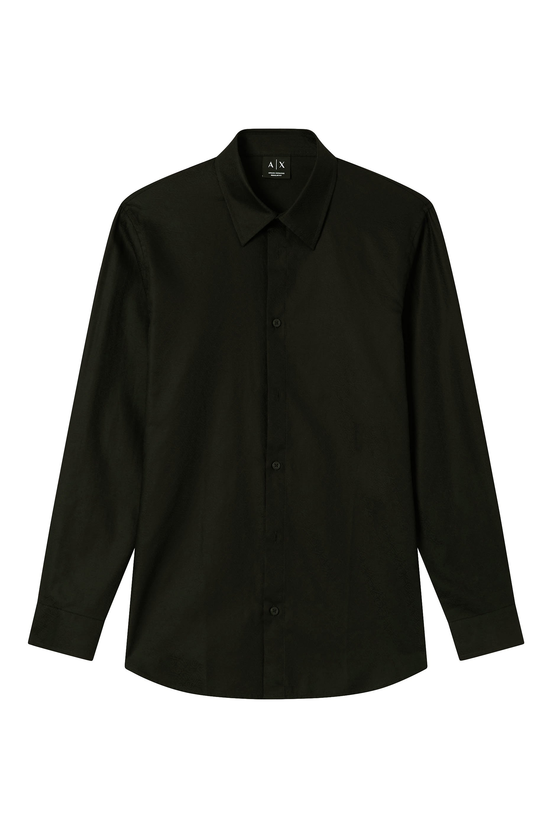 قميص بأكمام طويلة بشعار الماركة