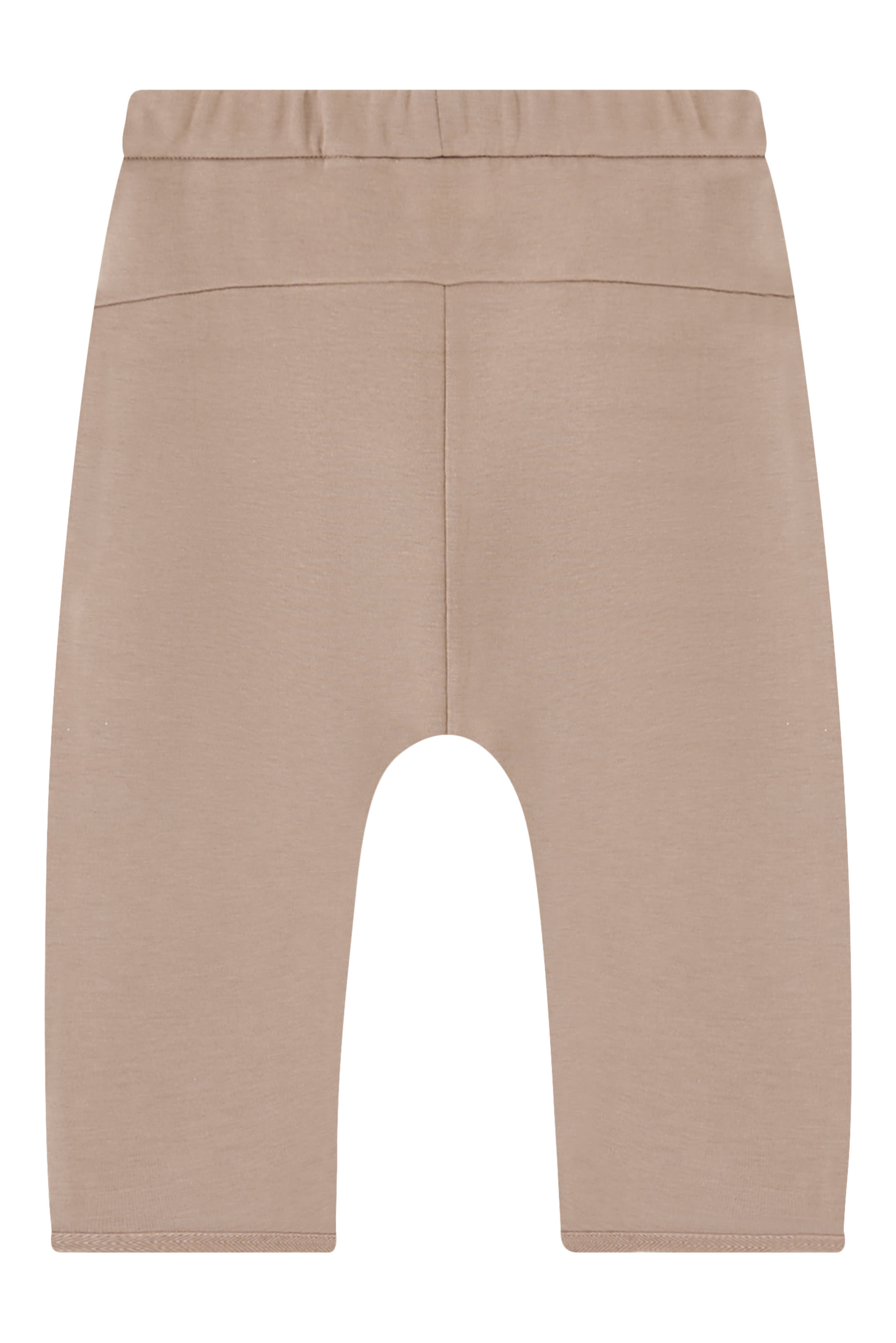 بنطال رياضي برقعة شعار الماركة صغيرة للأطفال