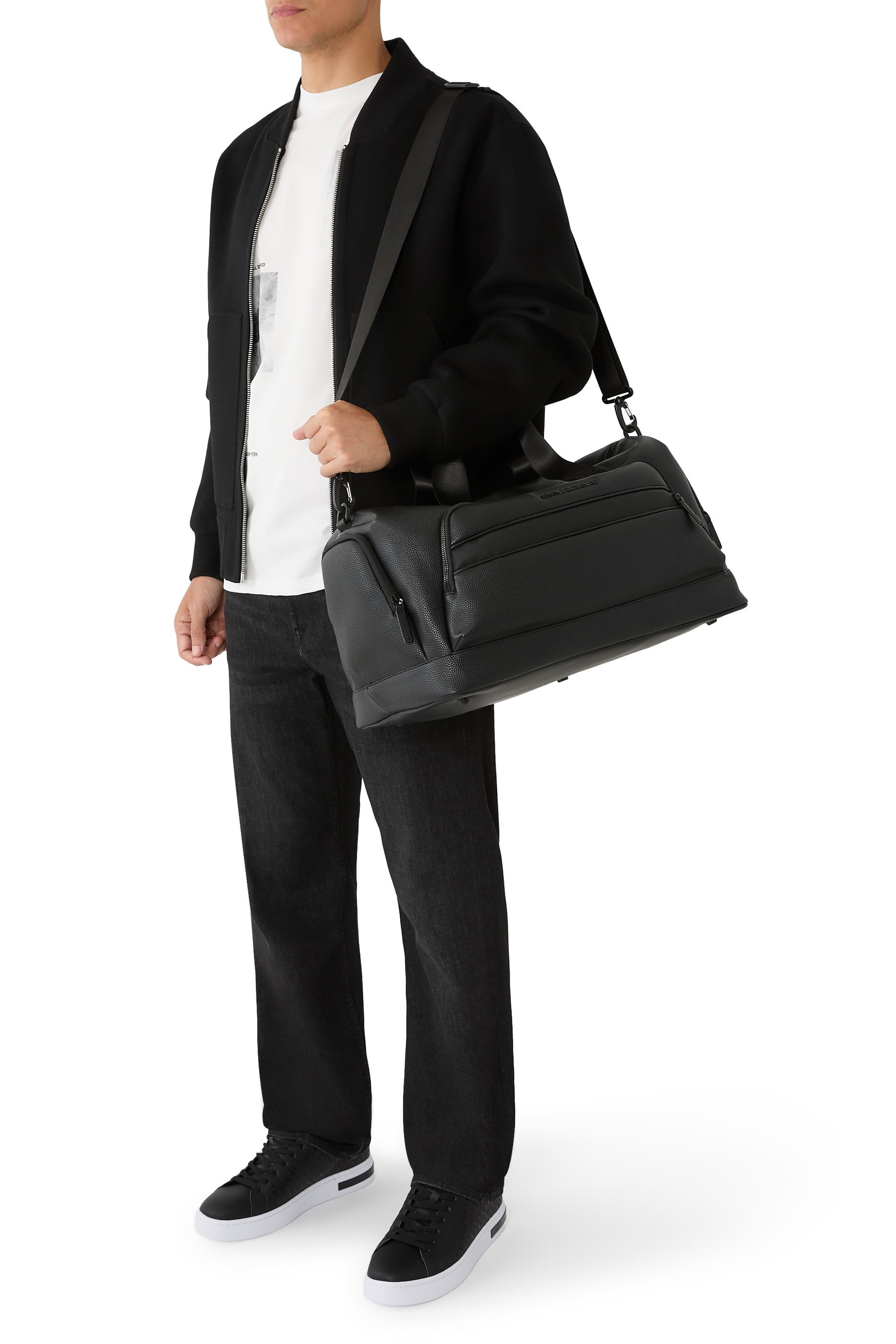 حقيبة دافل بتصميم مستطيل