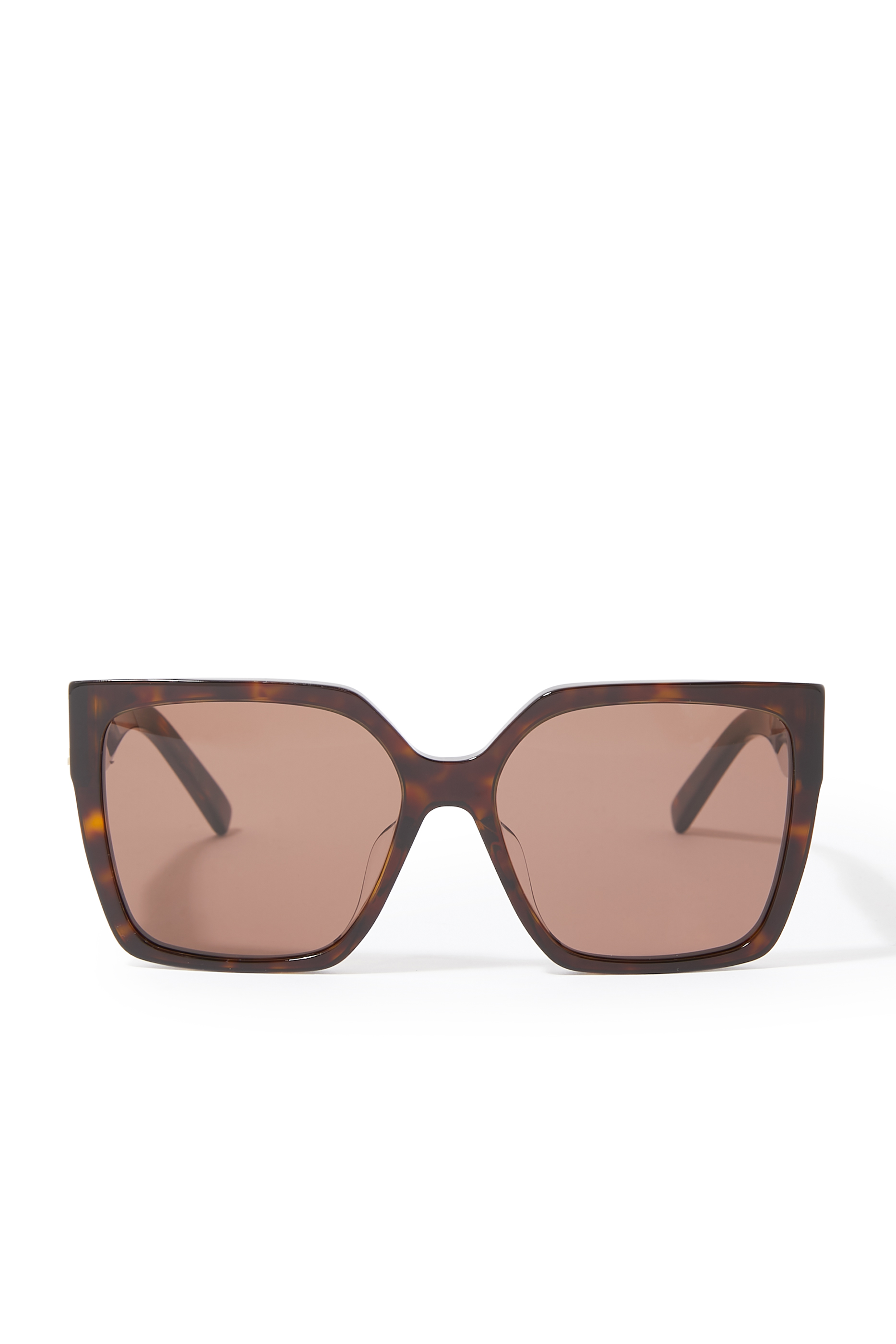 نظارة شمسية بإطار مربع وشعار 4G