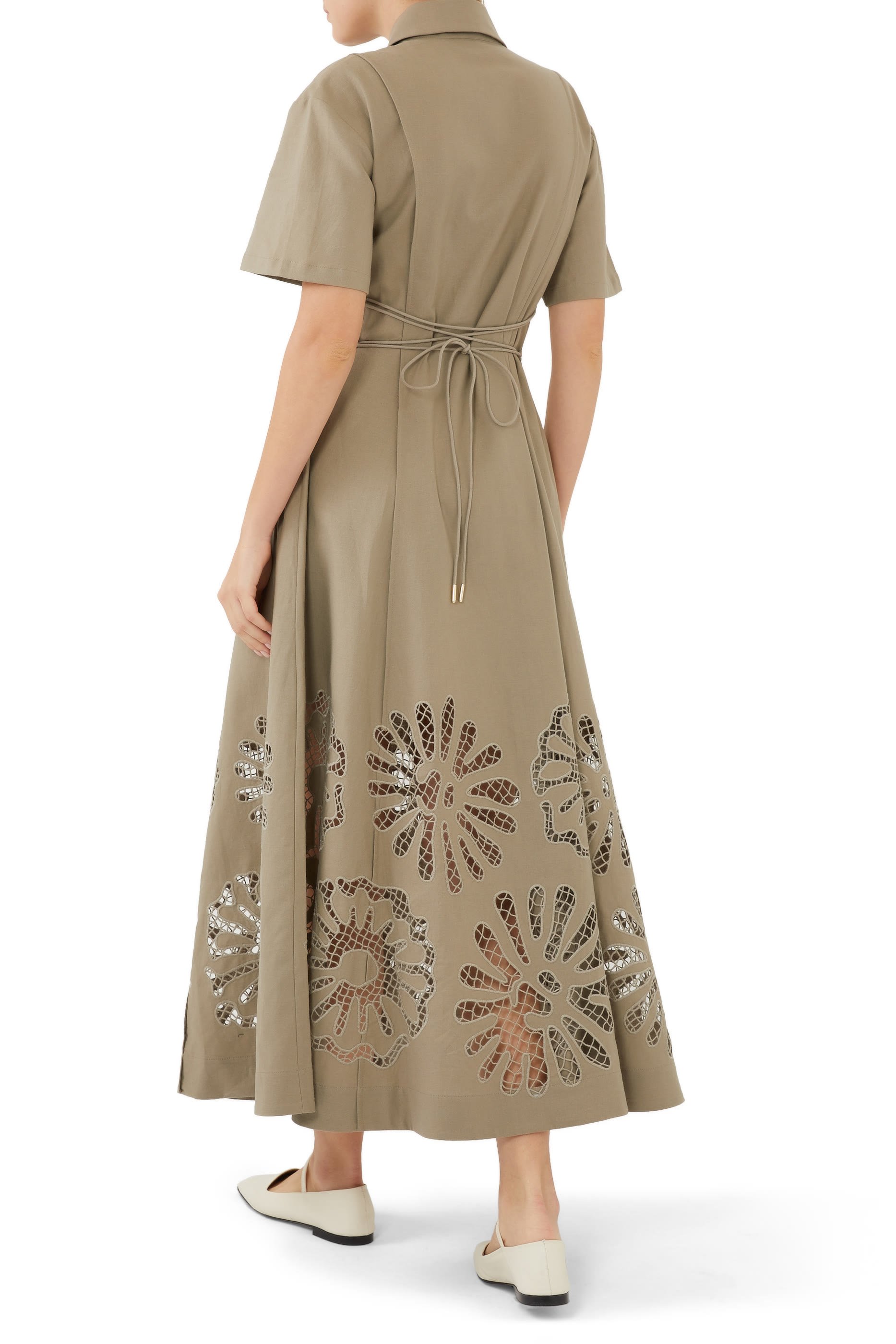 فستان أناليس بتصميم قميص