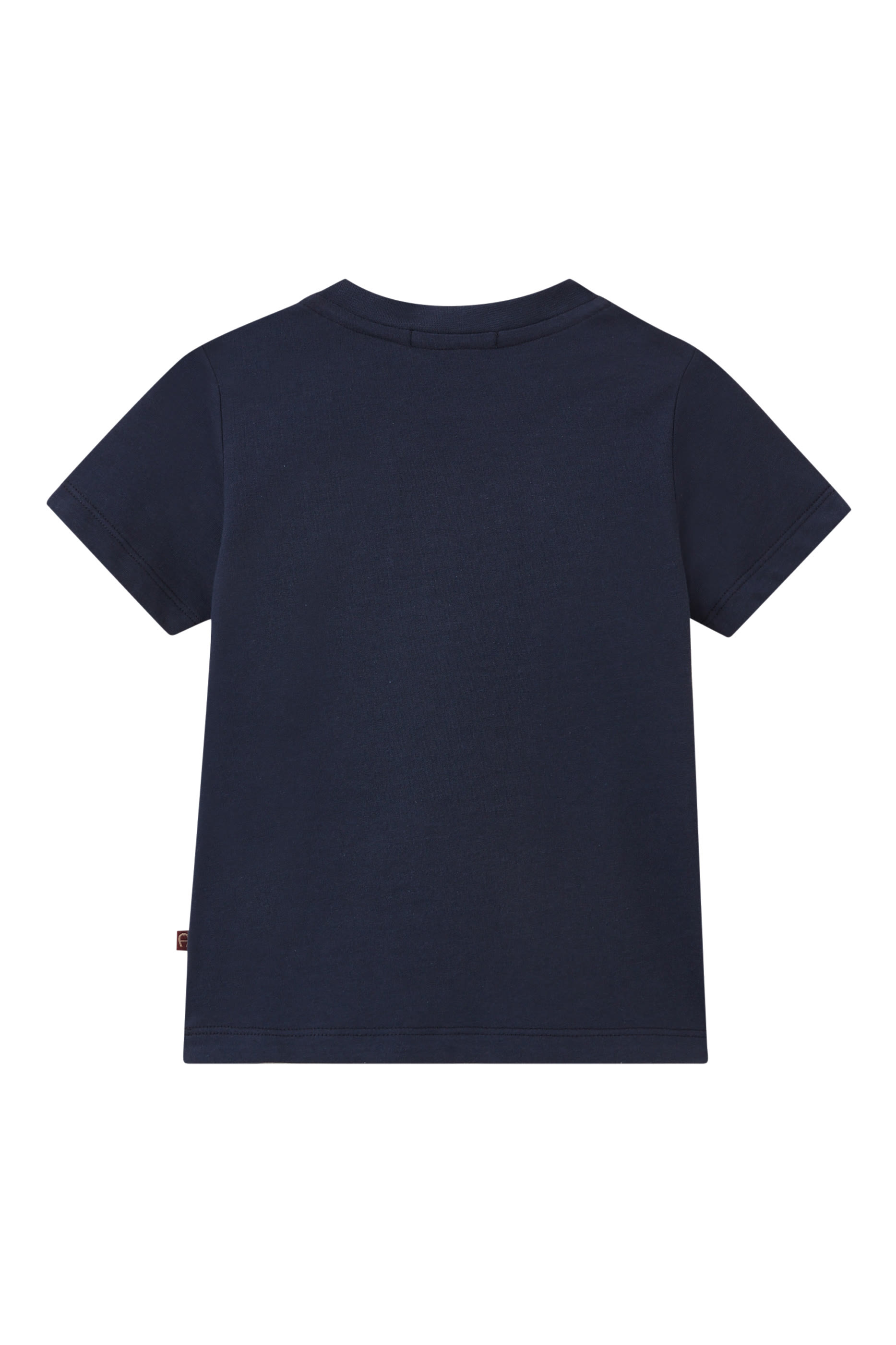 تيشيرت بشعار الماركة للأطفال