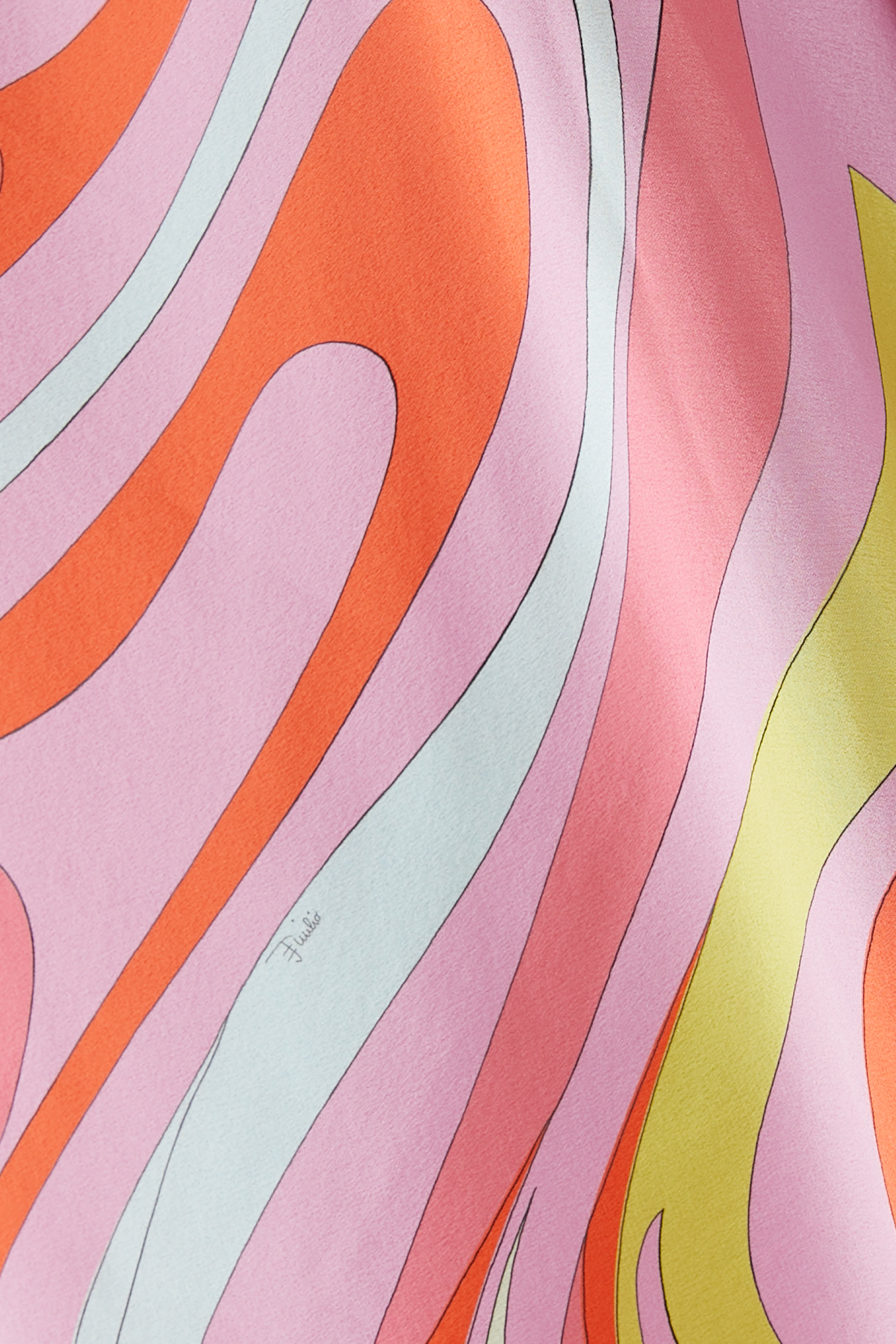 قفطان بنقشة مارمو حرير