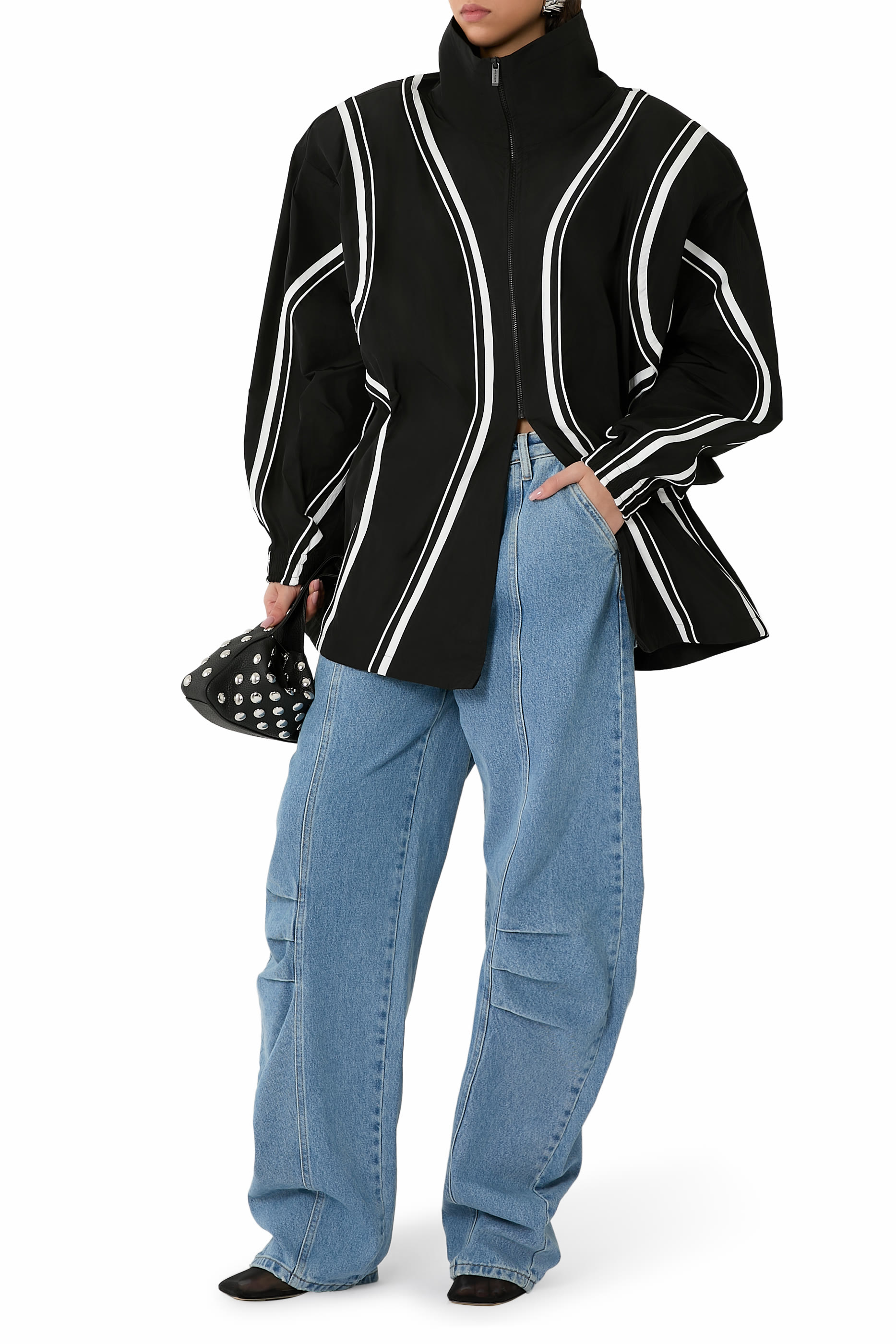 بنطال كارغو دنيم