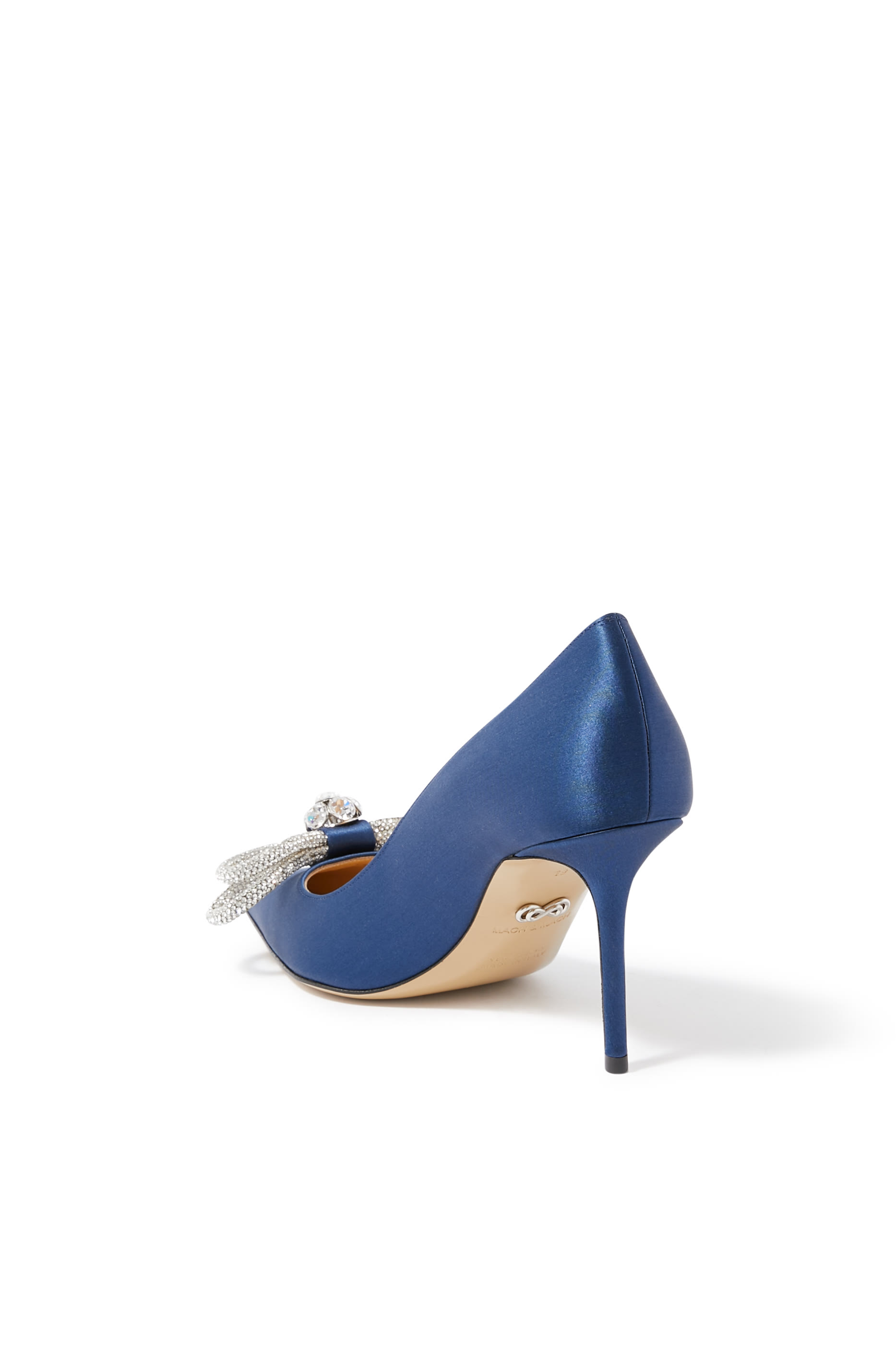 حذاء كلاسيكي 85 بفيونكة مزدوجة ستان