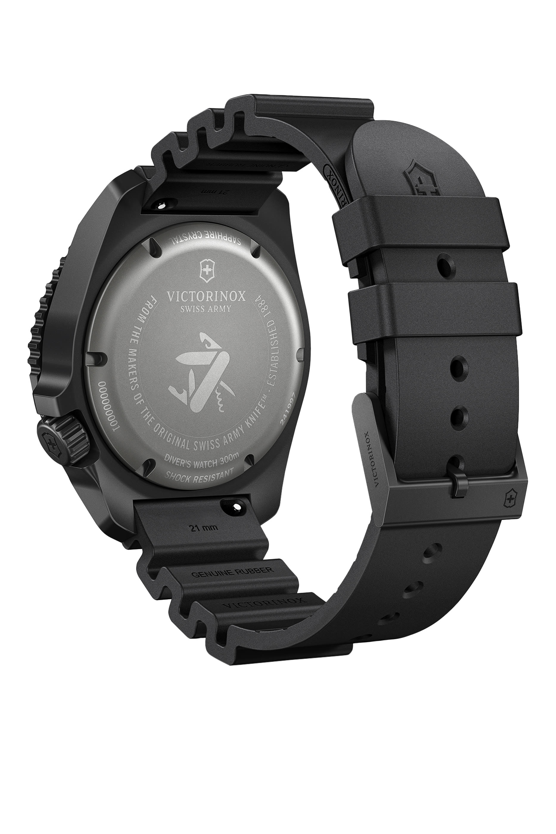 ساعة برو أوتوماتيكية للغوص، مطاط وتيتانيوم