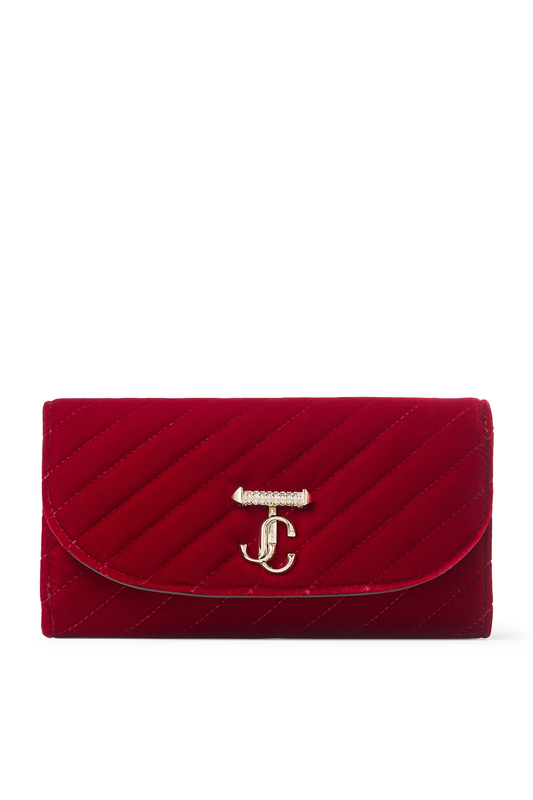 محفظة كيرف بحياكة مبطنة وشعار الماركة