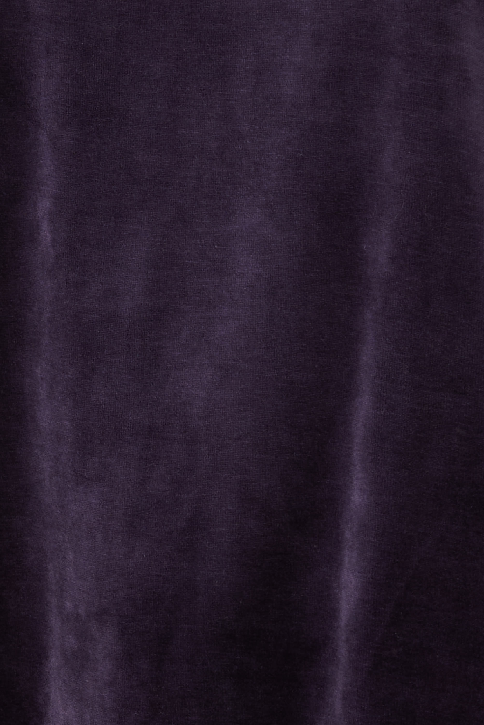 بلوزة مريحة بياقة قارب نسيج مخمل