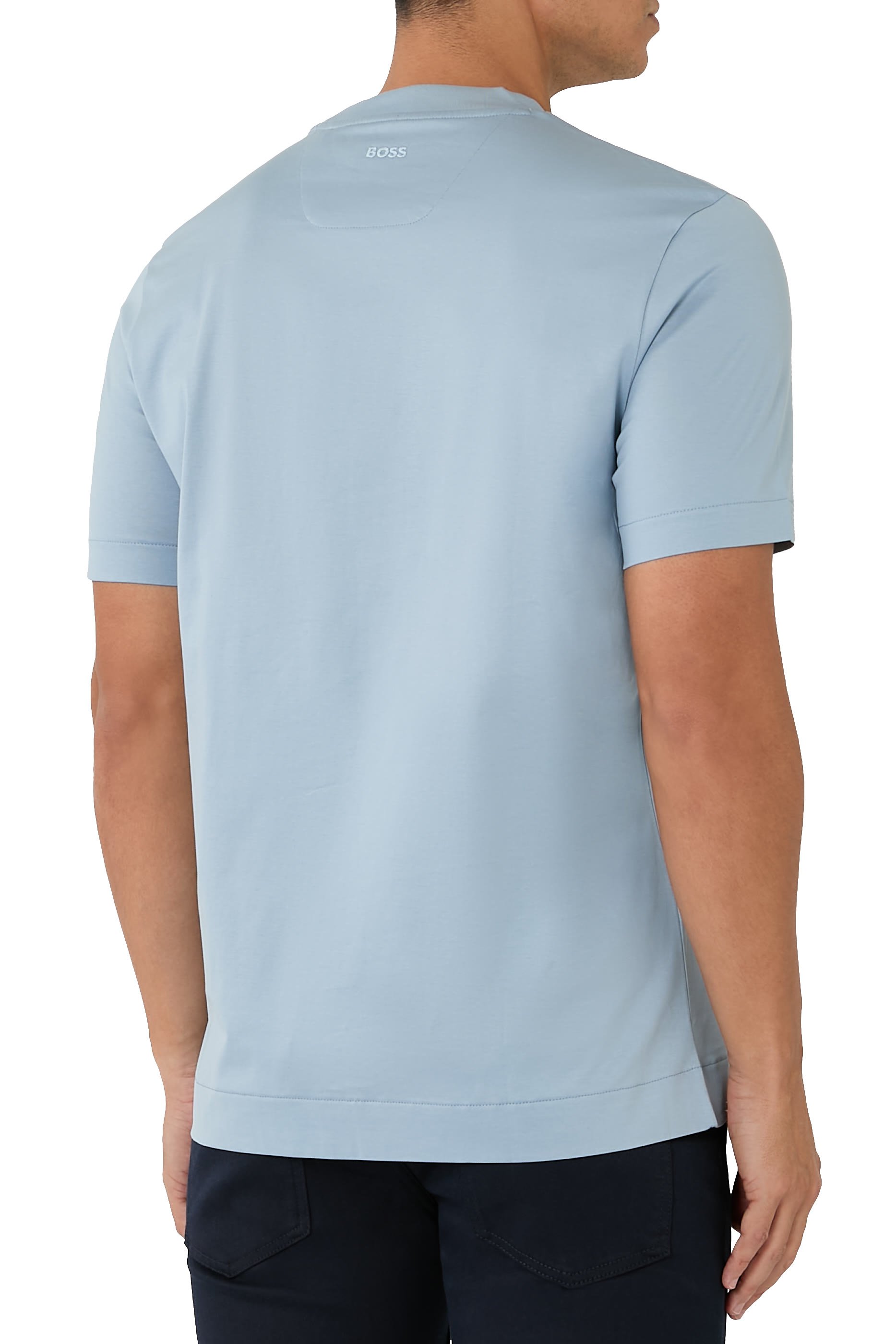 تيشيرت بوس &times; أستون مارتن قطن ممرسر