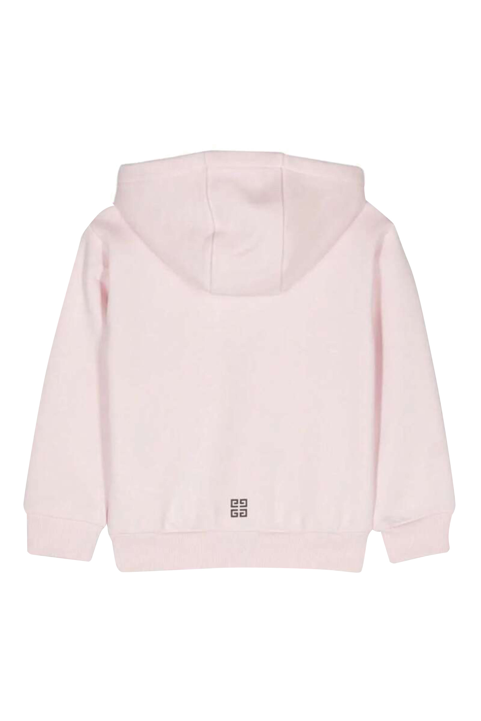 كارديغان بغطاء رأس بشعار الماركة صوف للأطفال