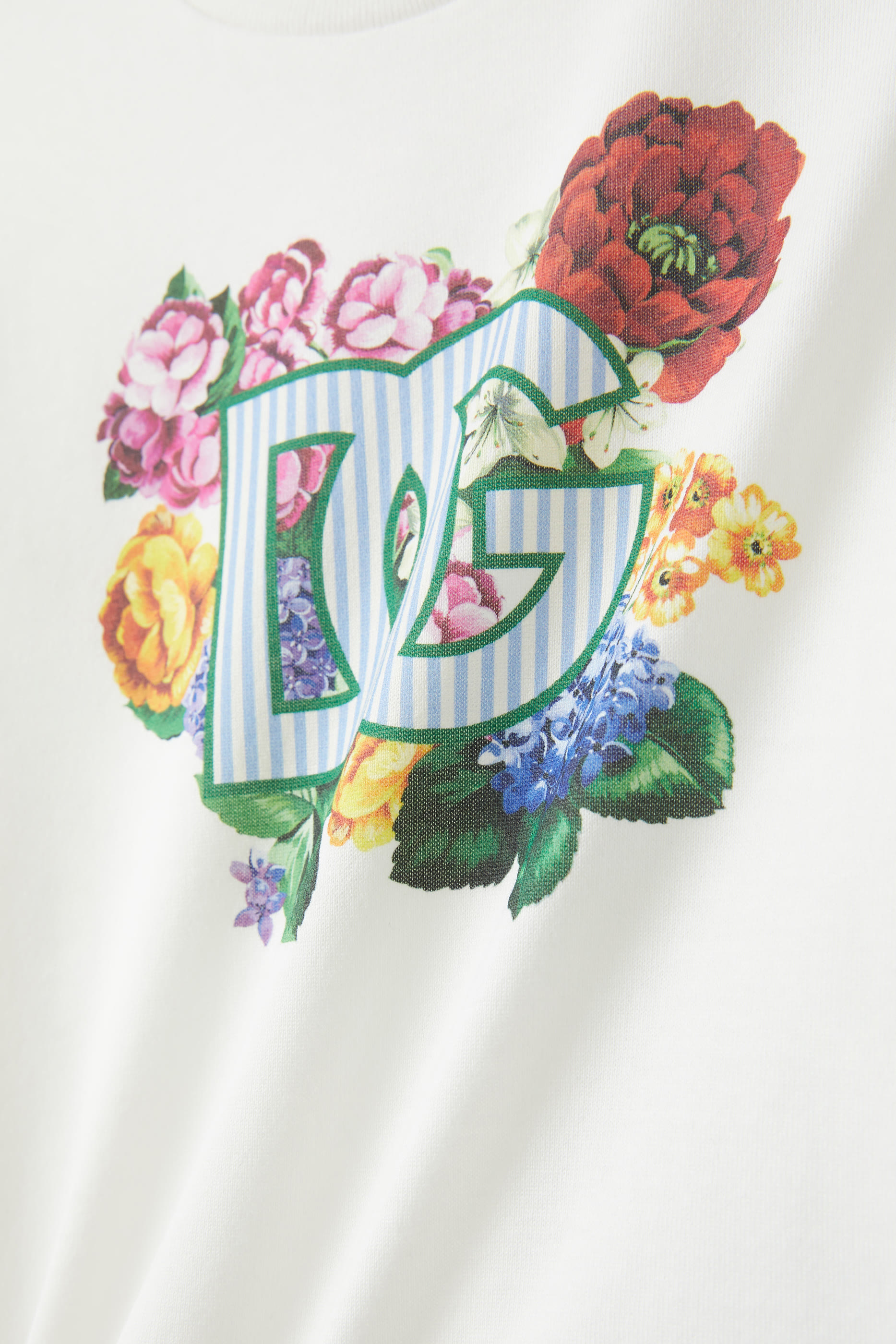 تيشيرت بنقشة شعار الماركة للأطفال