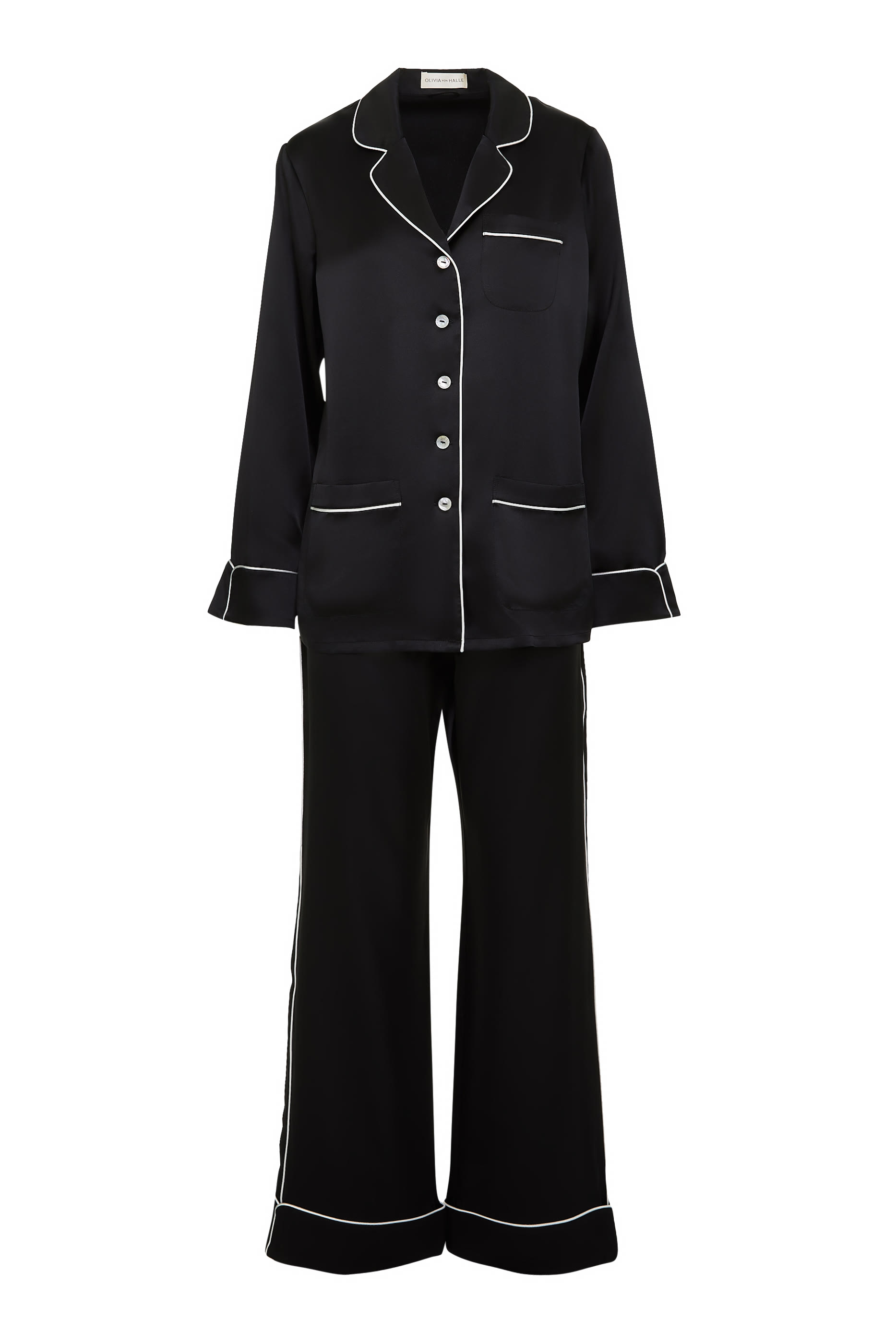 طقم بيجامة كوكو ساتان حريري