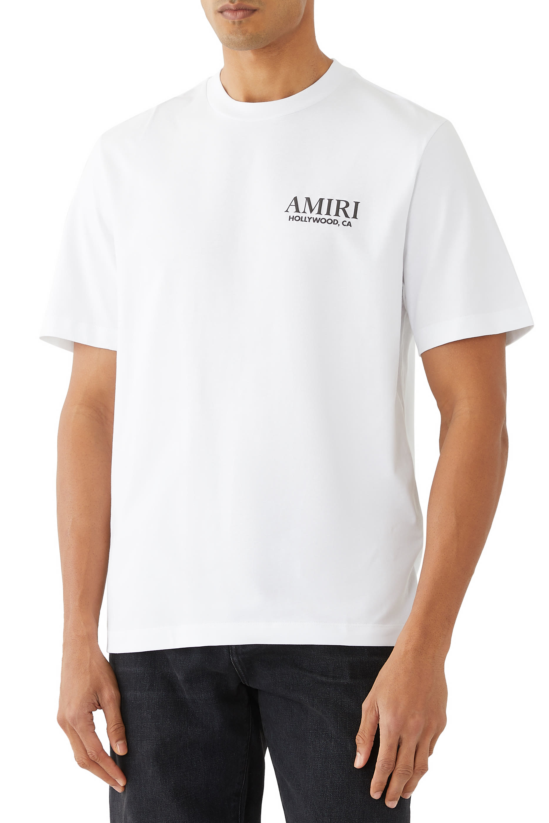 تيشيرت بنقشة عظام مكدسة