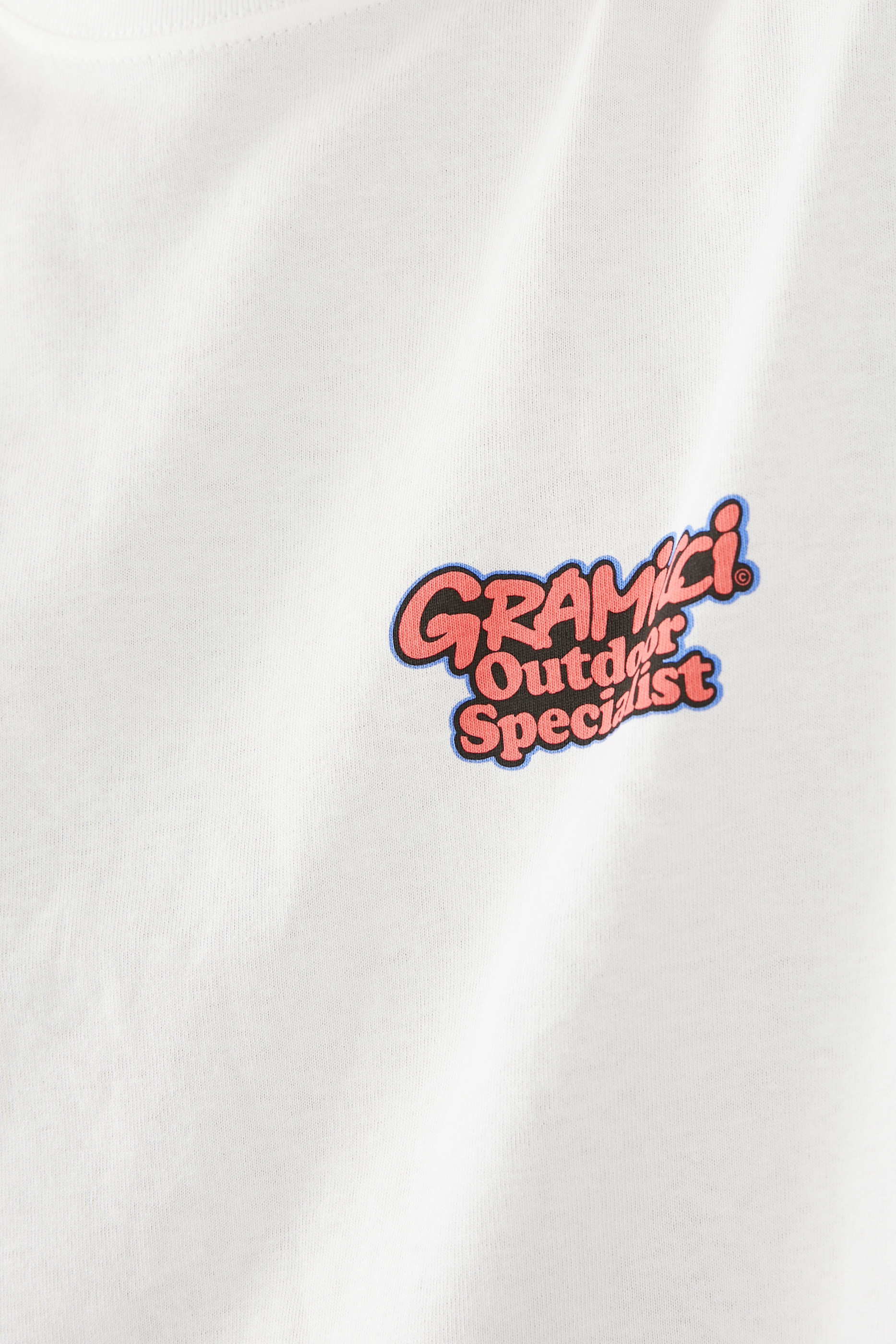 تيشيرت بطبعة شعار "Outdoor Specialist"  قطن عضوي