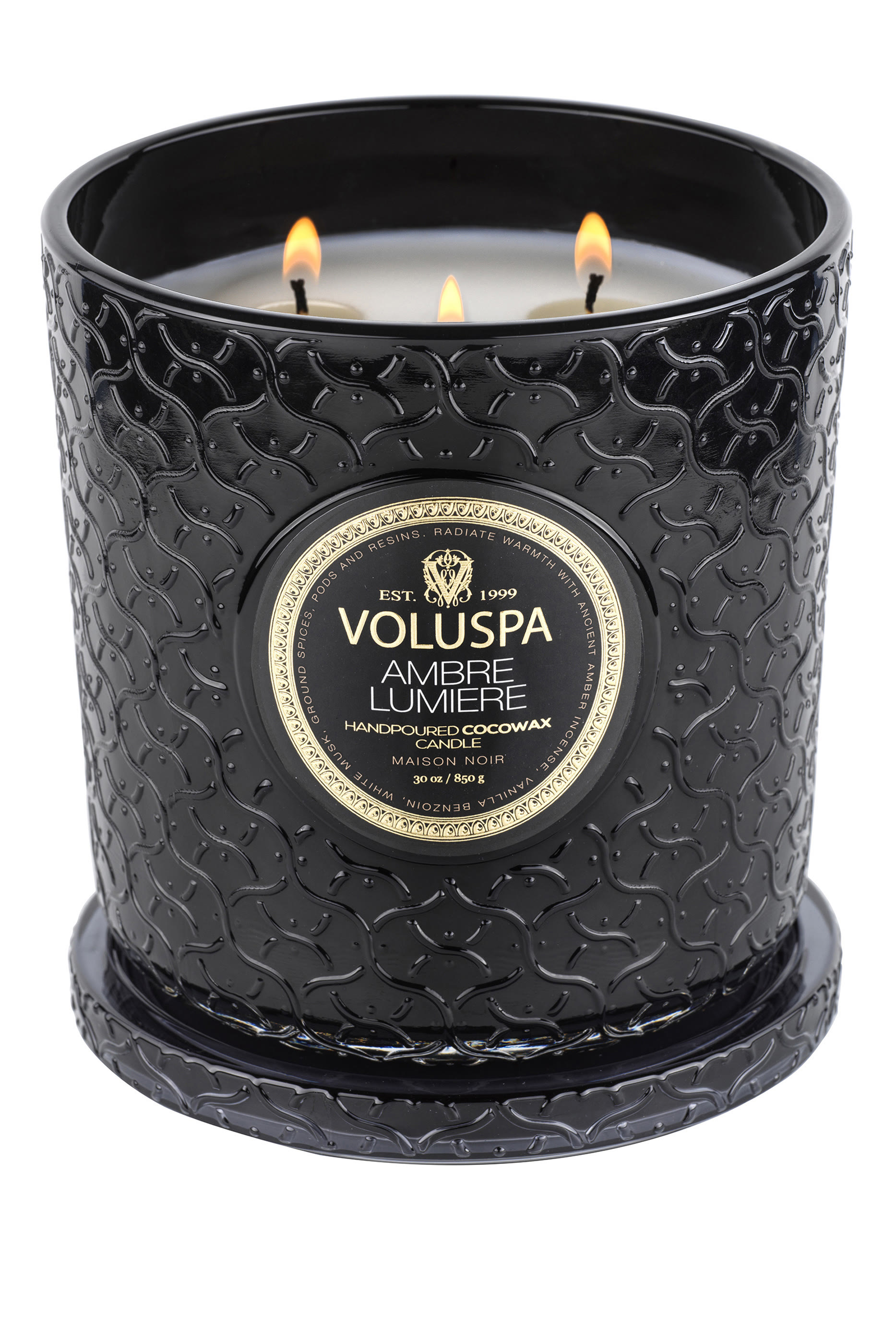 شمعة أمبر لوميير فاخرة