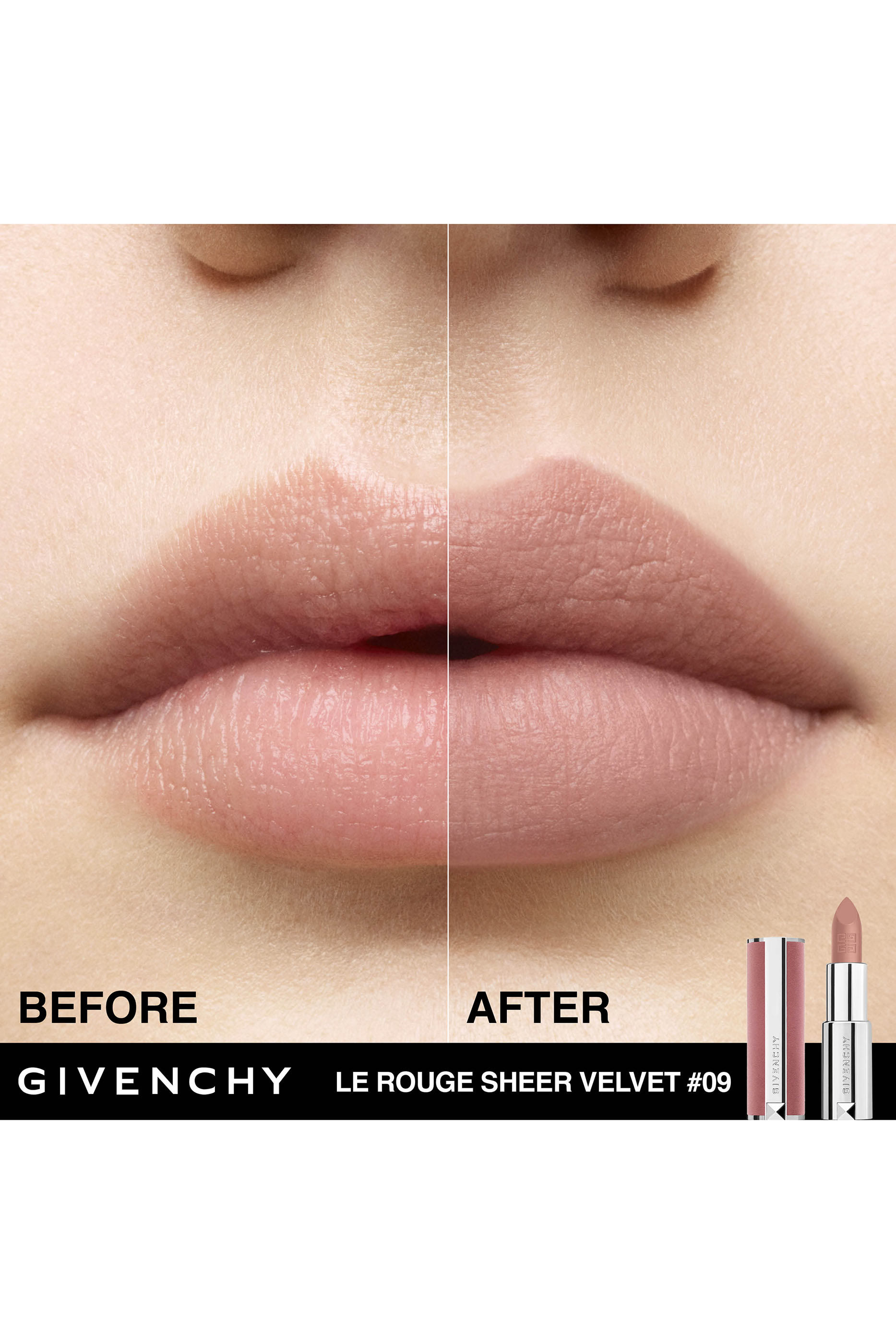 أحمر شفاه لو روج شير فلفت غير لامع