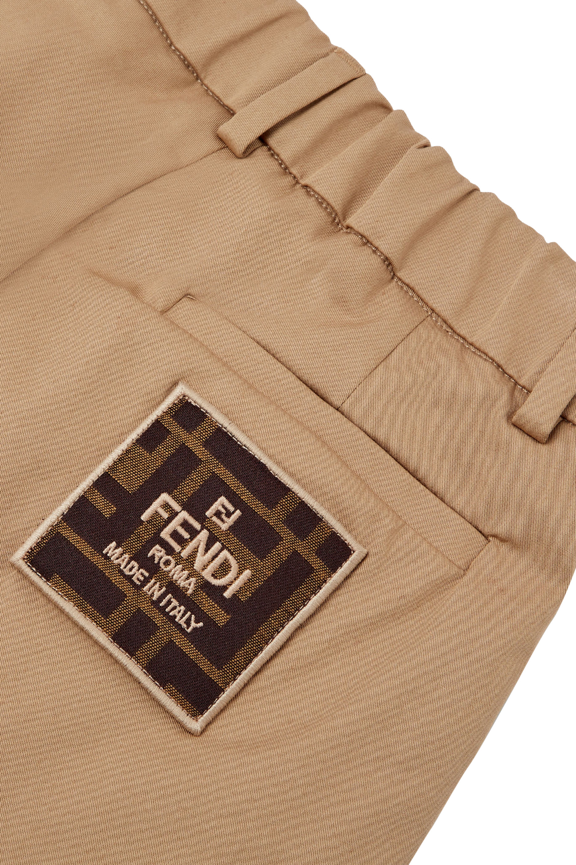 بنطال للأطفال بأساور قطن