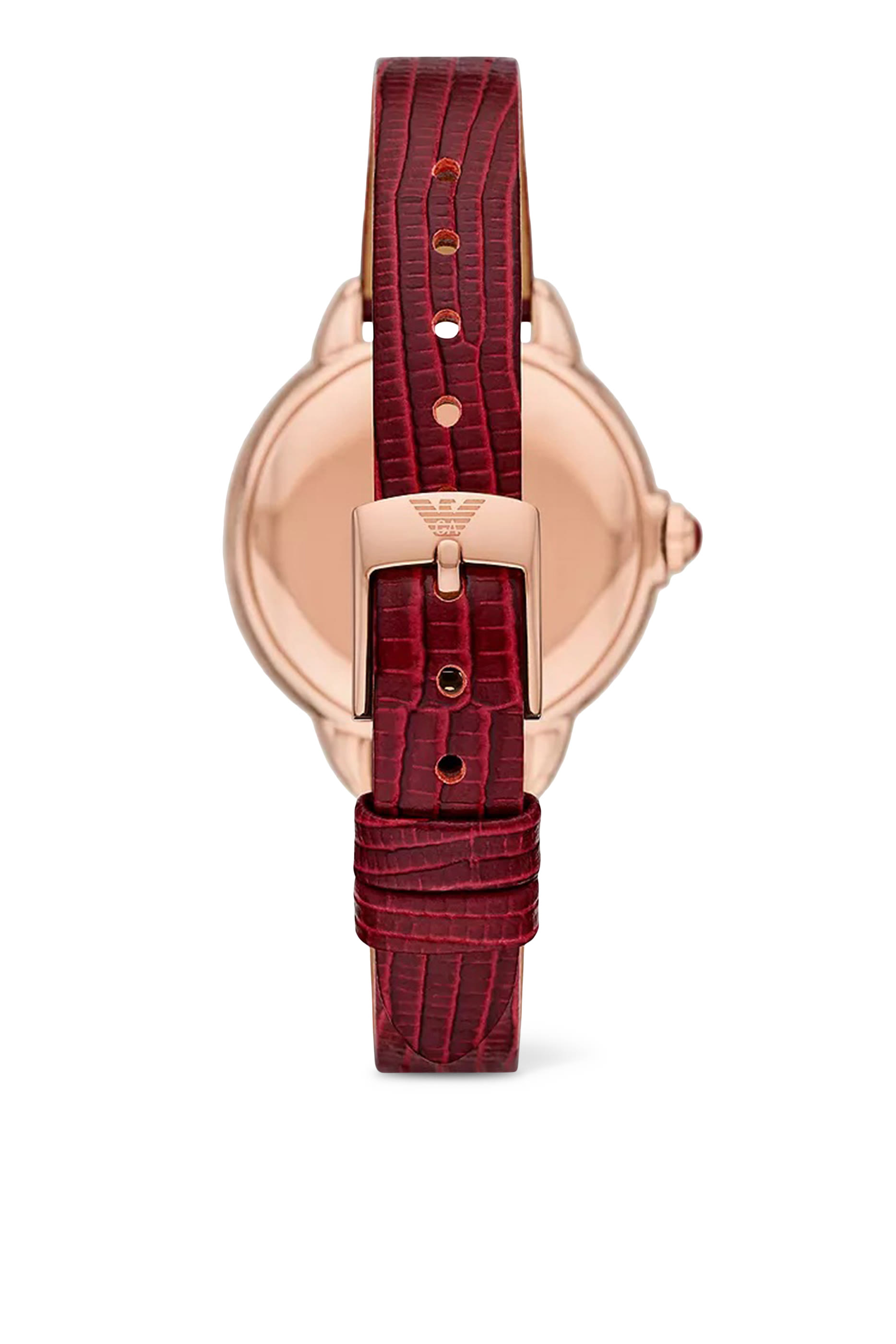 ساعة بثلاث عقارب جلد