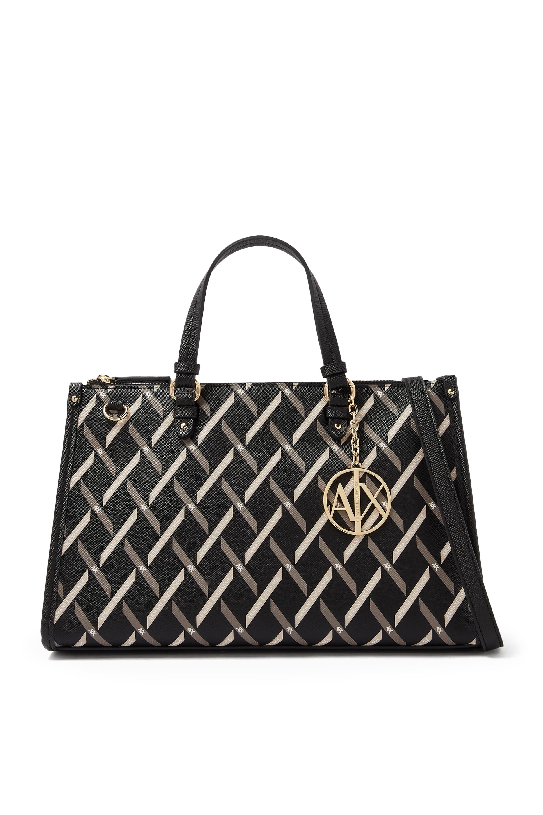 حقيبة يد بخطوط جينجر ويد علوية قصيرة