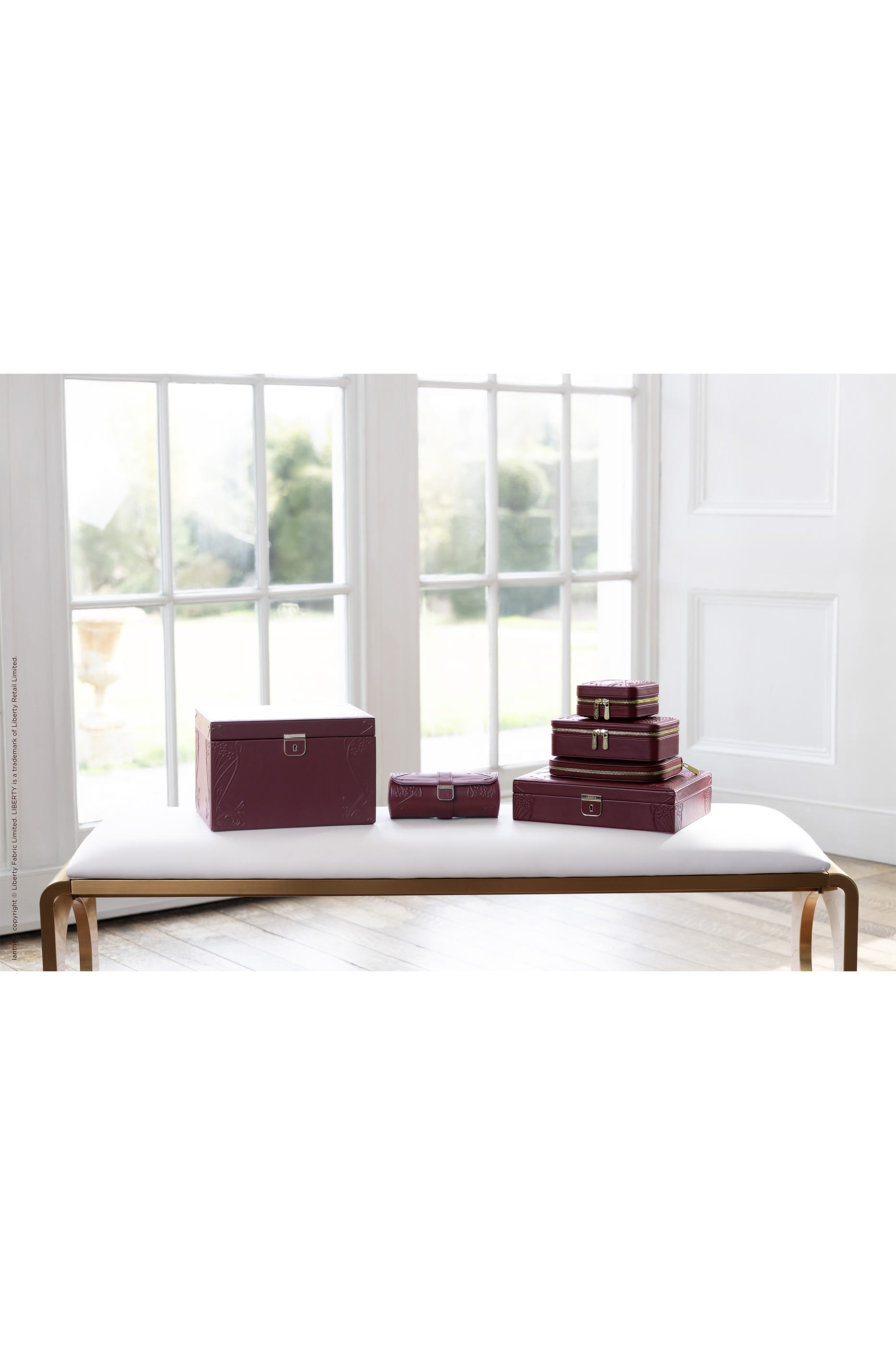 حقيبة تخزين مجوهرات ليبرتي للسفر