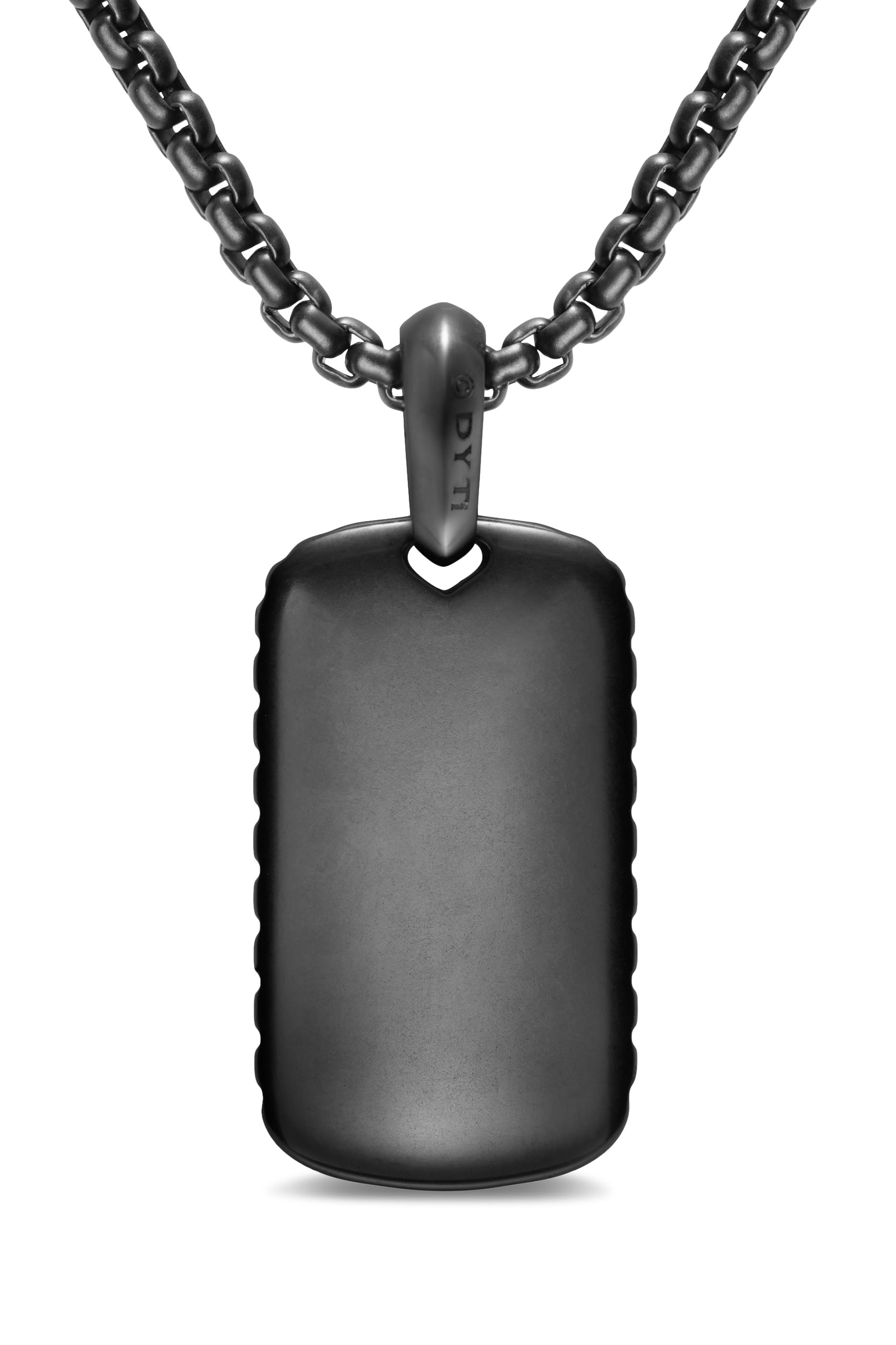 دلاية بنقشة شيفرون مرصعة بماس، تيتانيوم