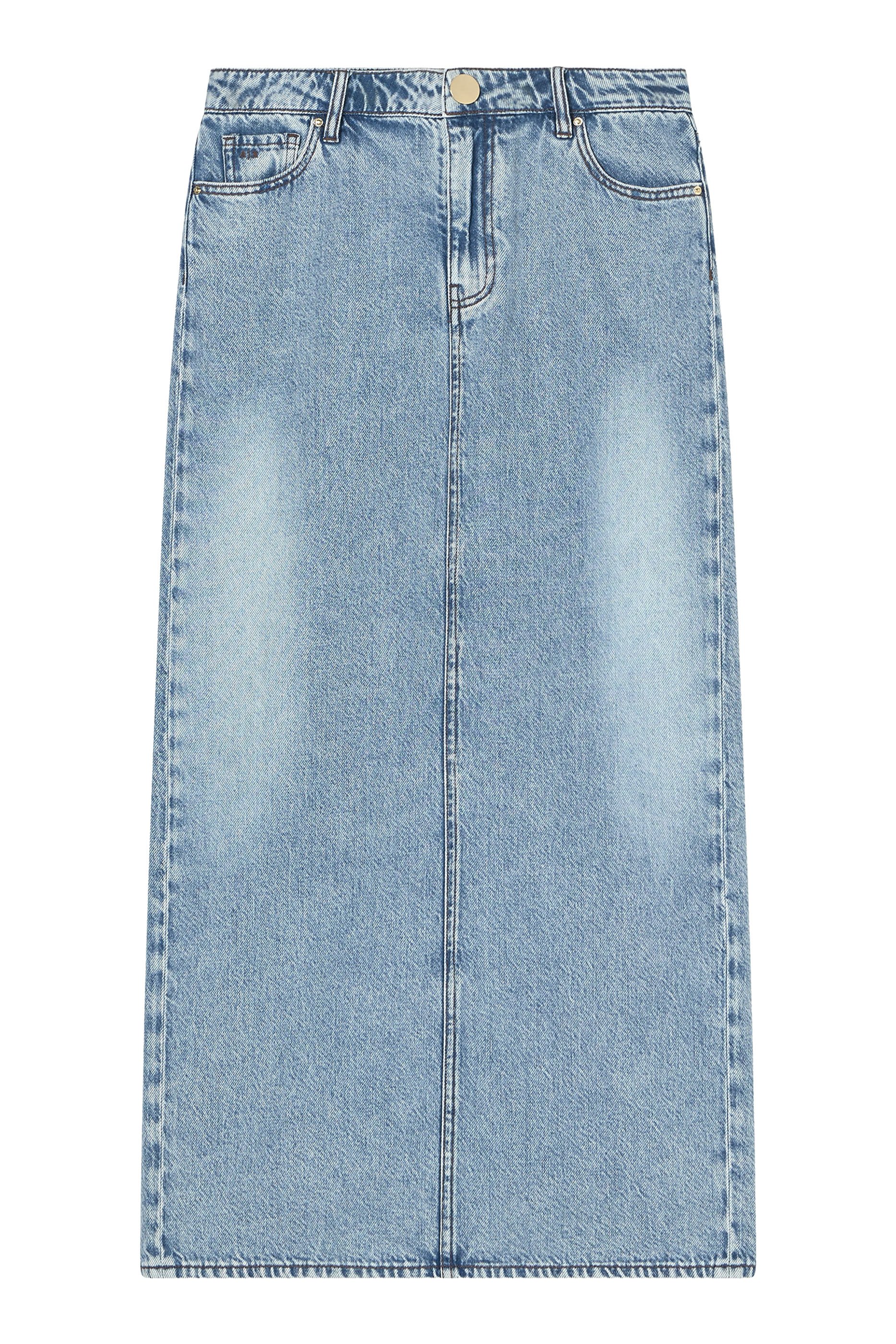 تنورة طويلة قطن