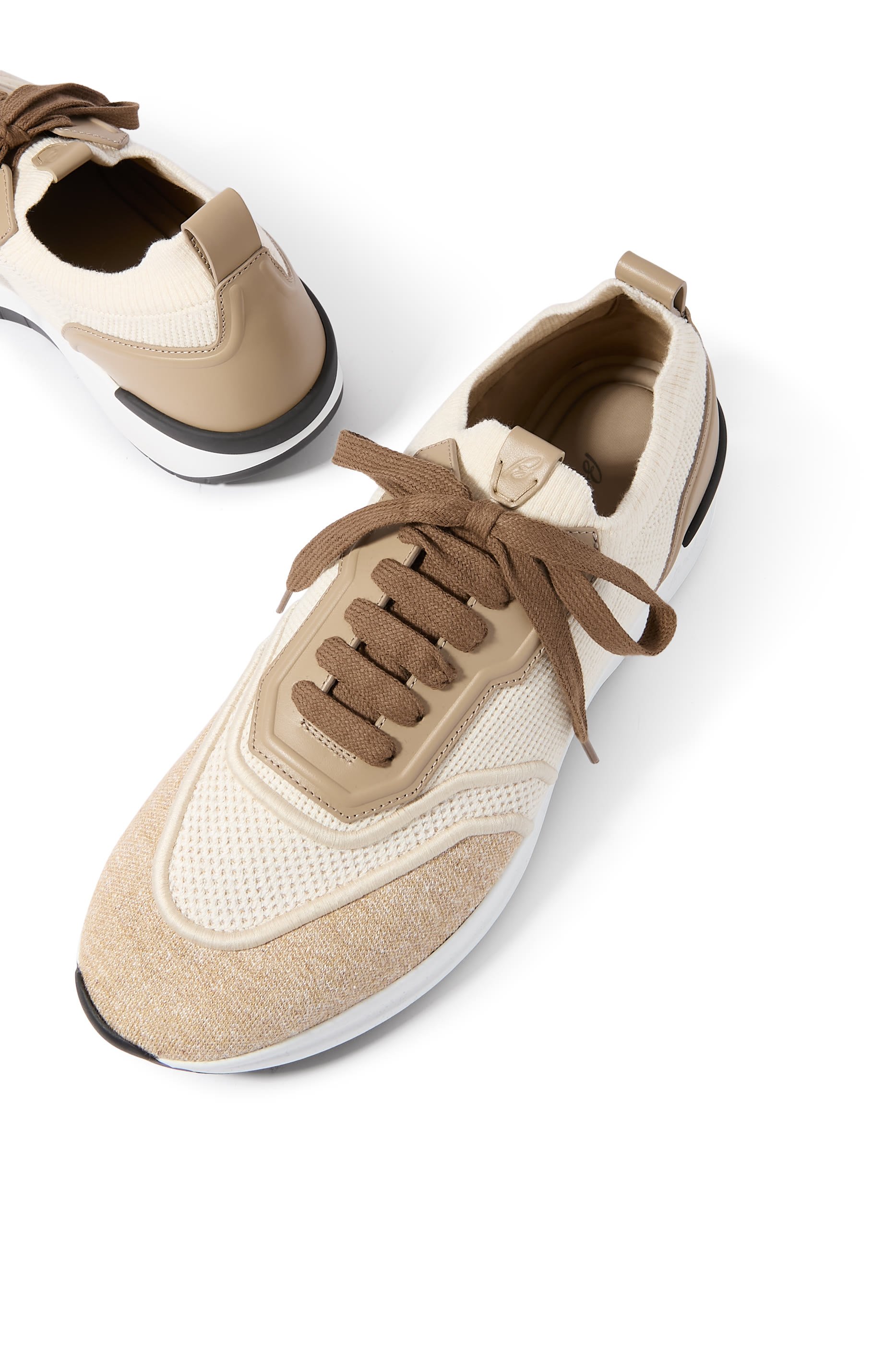 سنيكرز كشمير وصوف منسوج