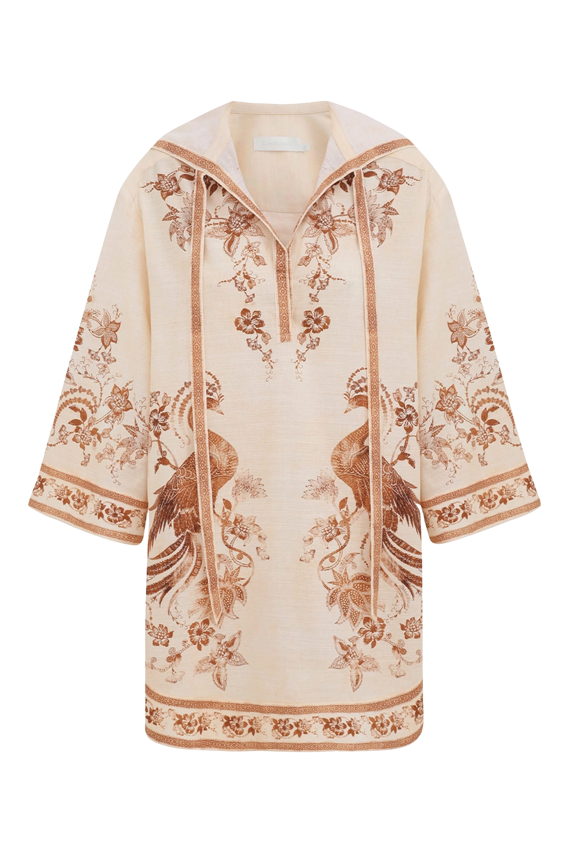 فستان اسنشين قصير بنمط تونيك