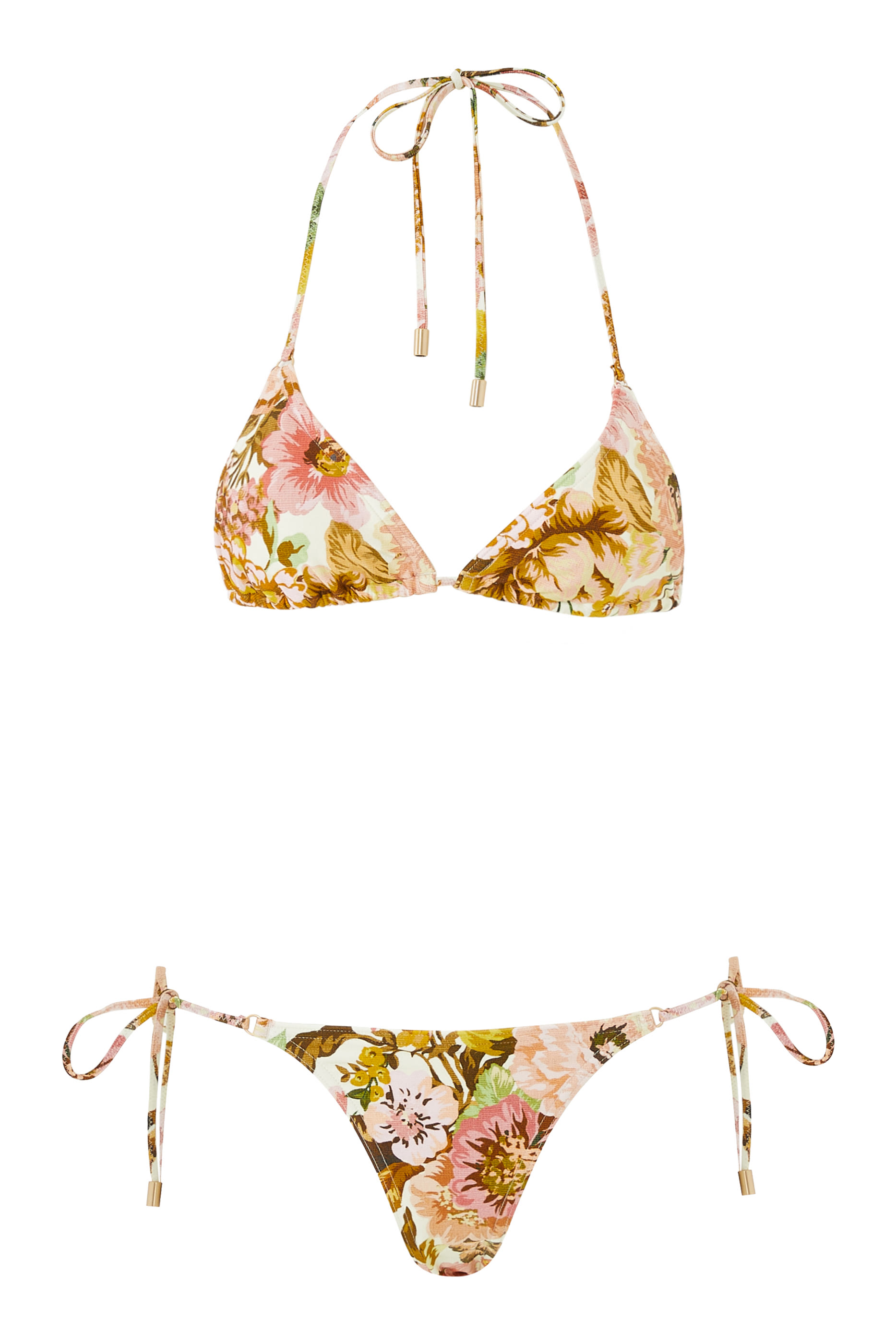 طقم بيكيني جولدن صغير بتصميم مثلث