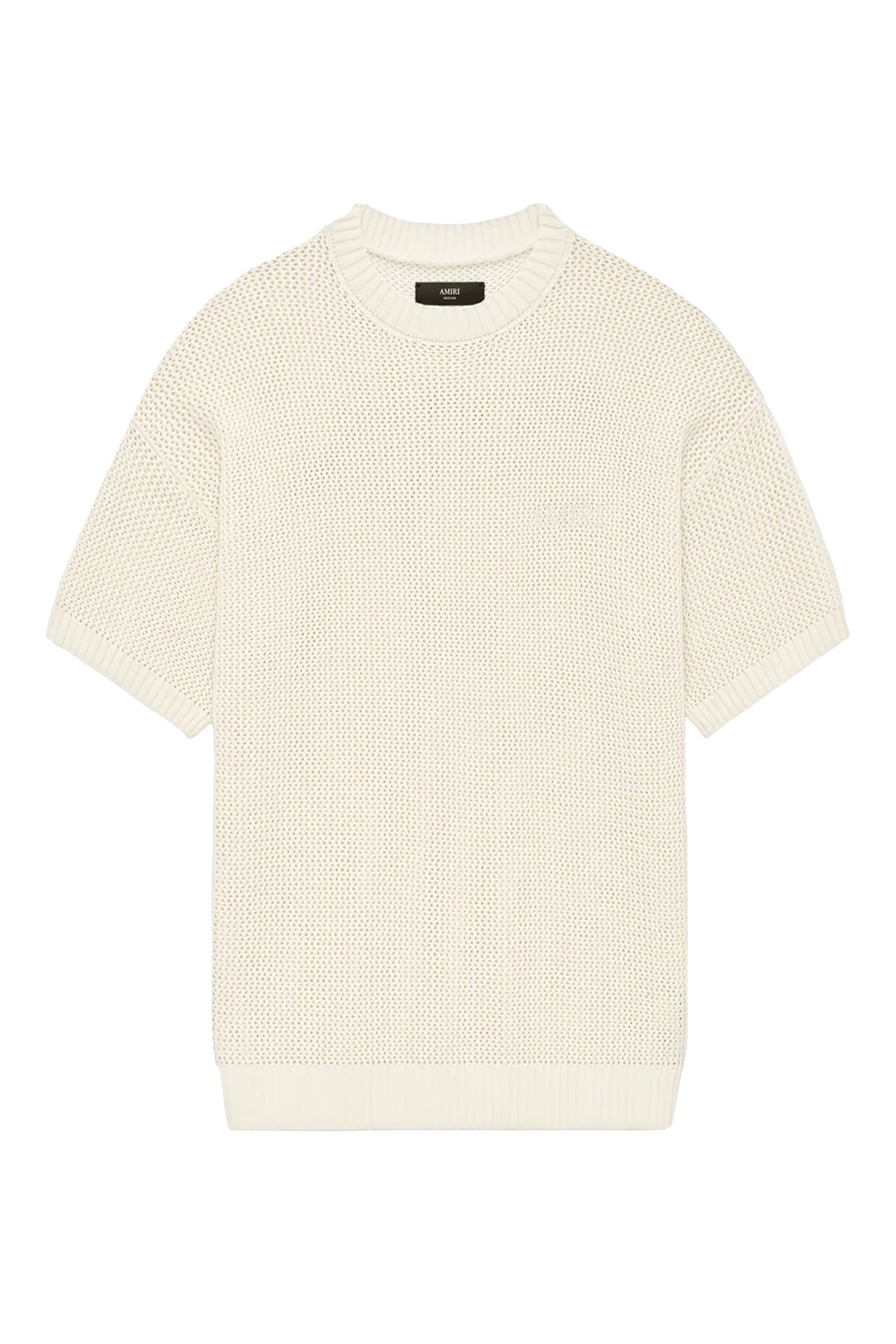 تيشيرت كروشيه قماش شبكي