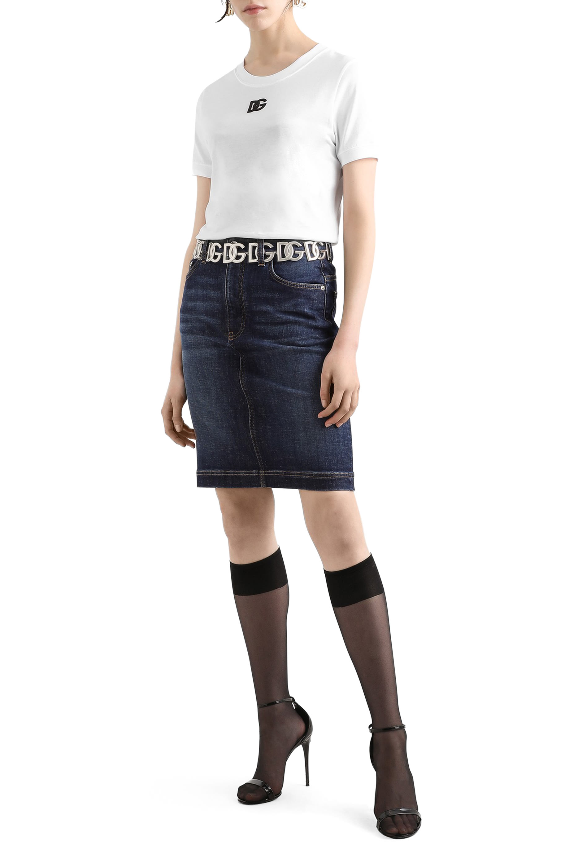 تيشيرت مطرز بشعار الماركة جيرسيه