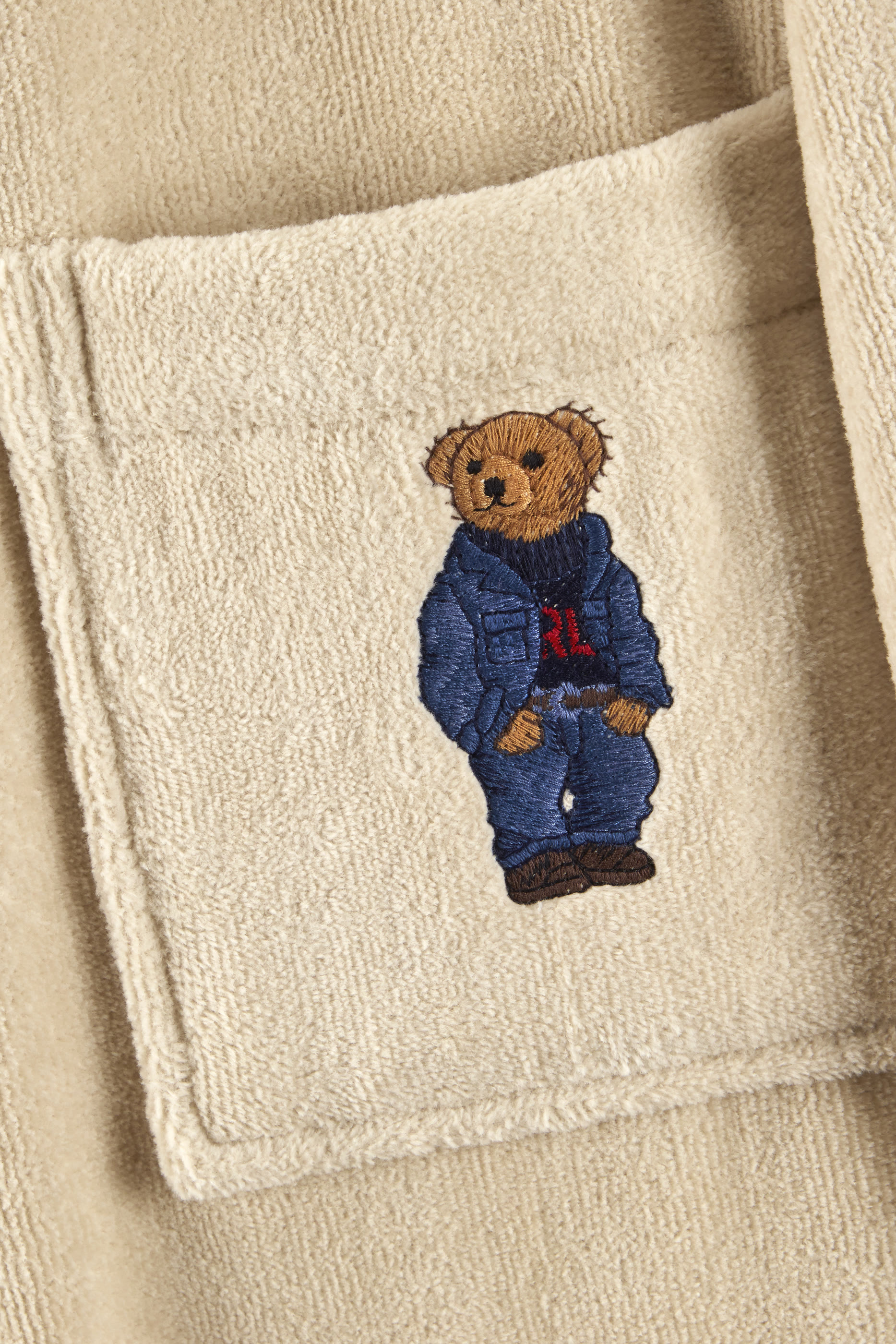 روب حمام بتطريز دب دنيم