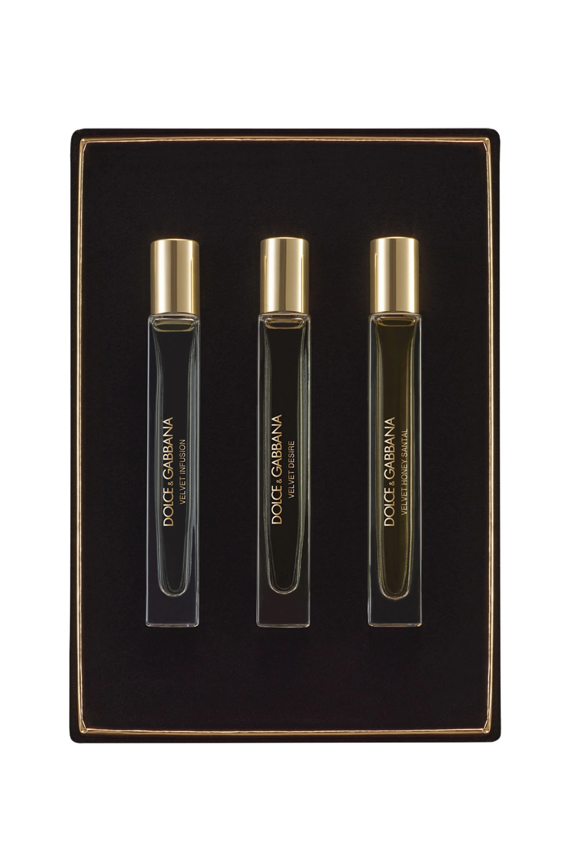 مجموعة ثلاثية أو دو بارفان فيلفت بحجم مناسب للسفر