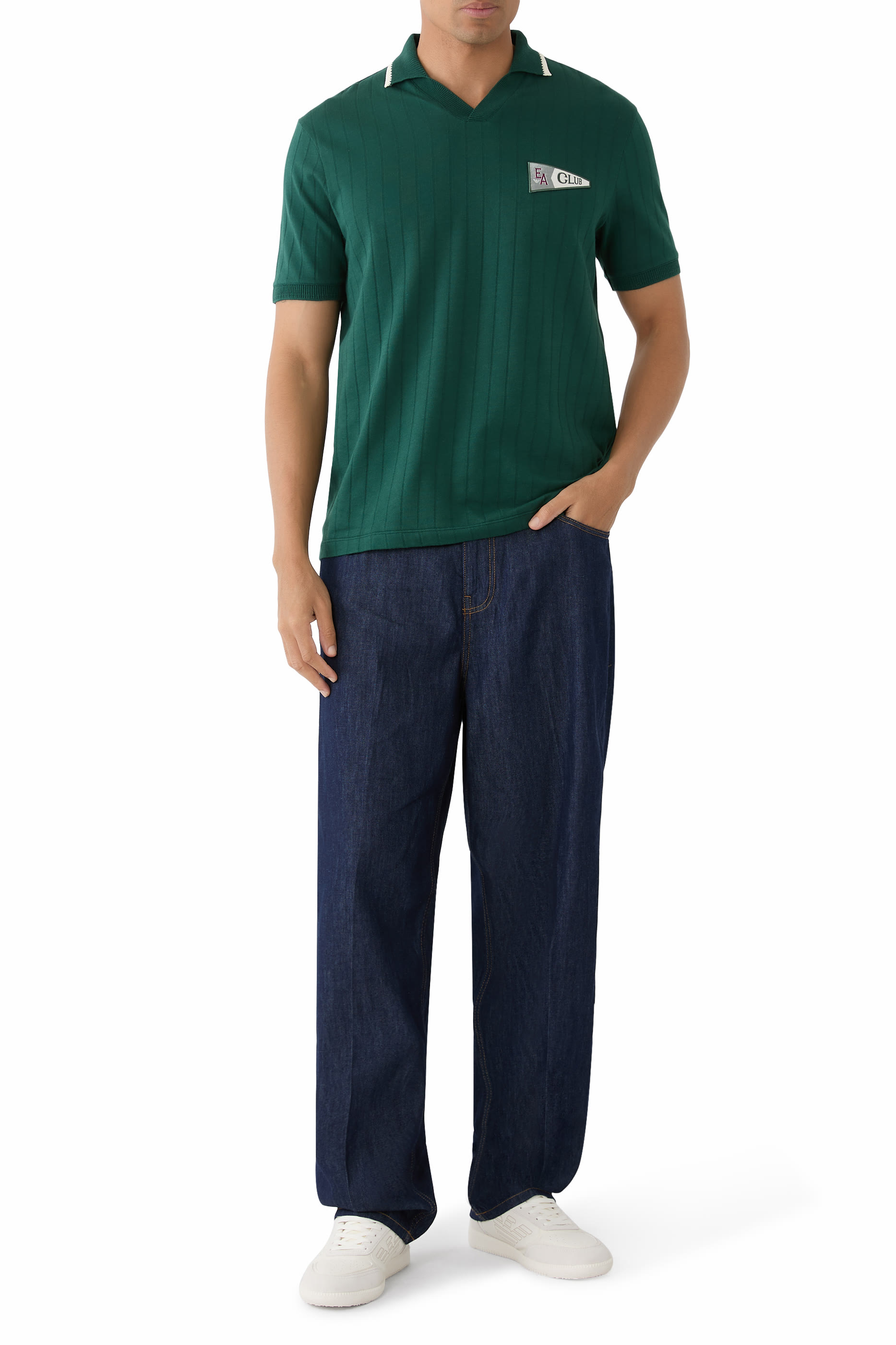 بنطال جينز بقصة مريحة بوزن 6.2 أونصة