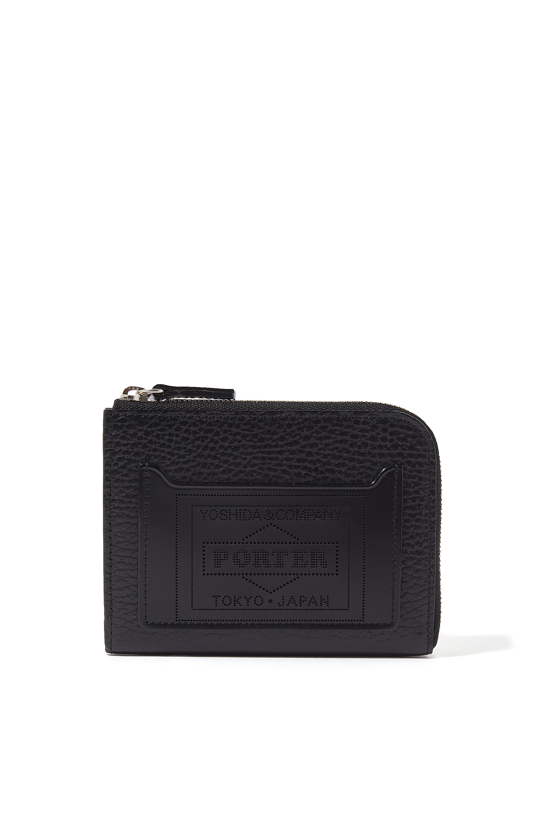 محفظة لامعة متعددة الأقسام بسحاب