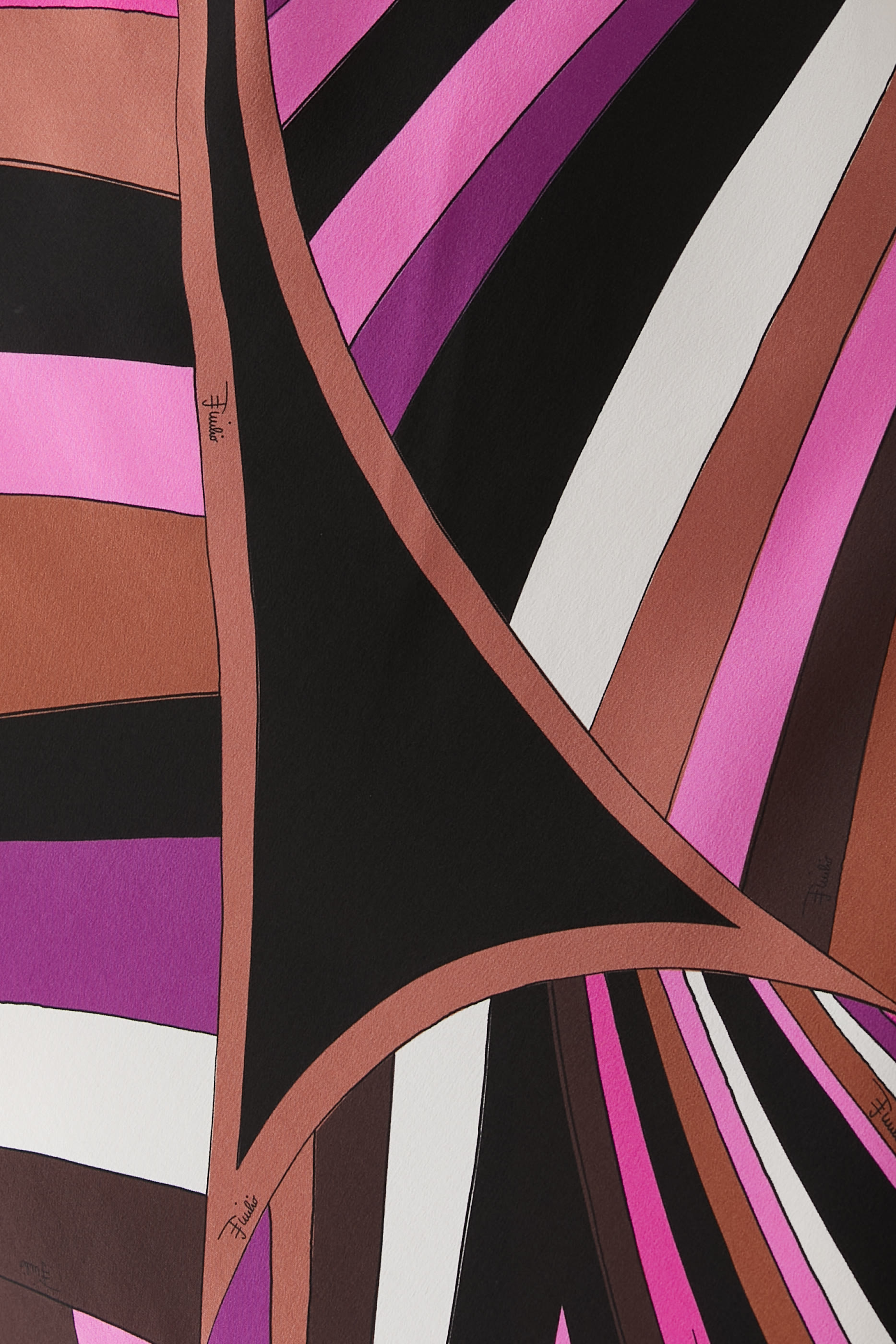 فستان بنقشة ايريد حرير