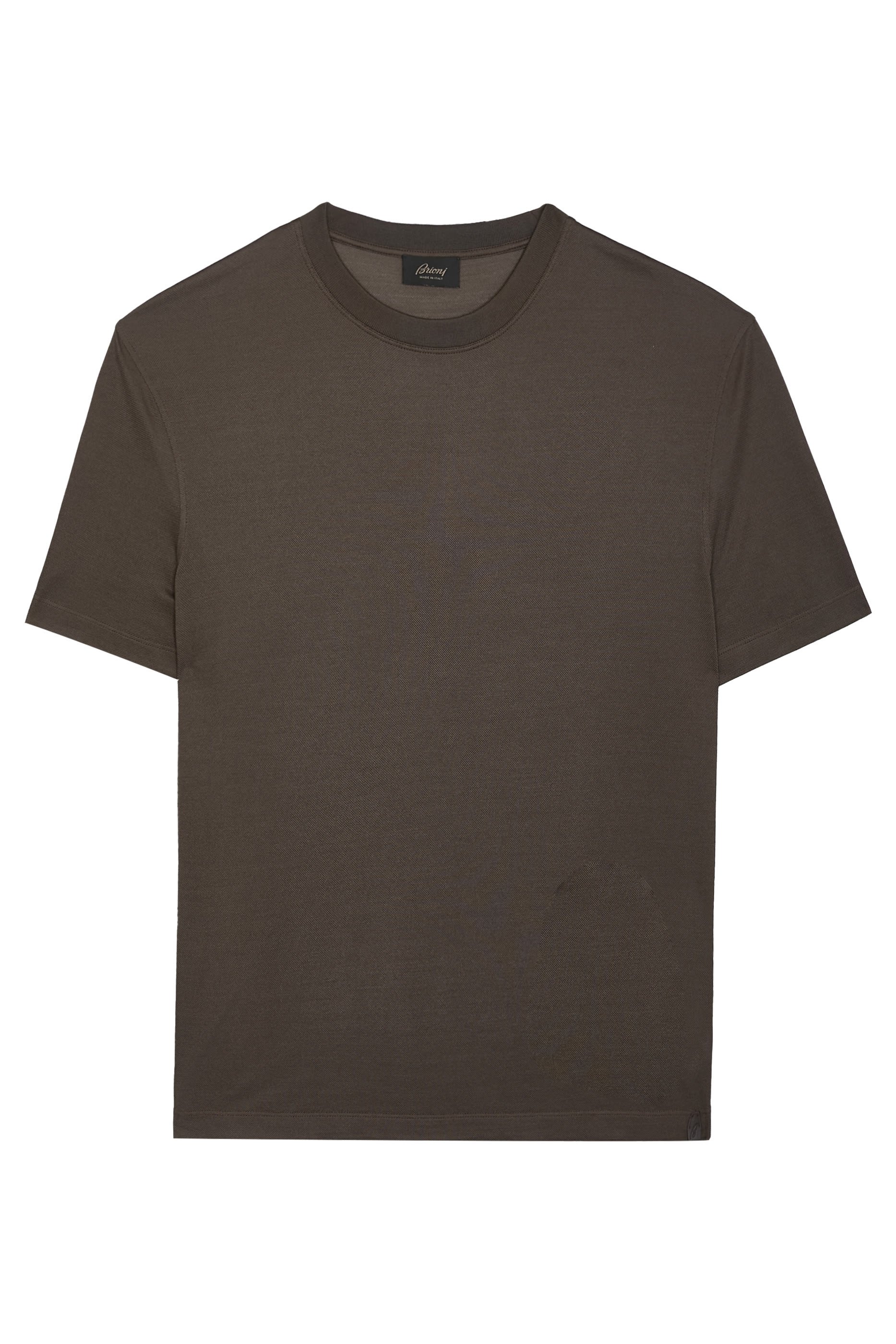 تيشيرت بياقة ضيقة