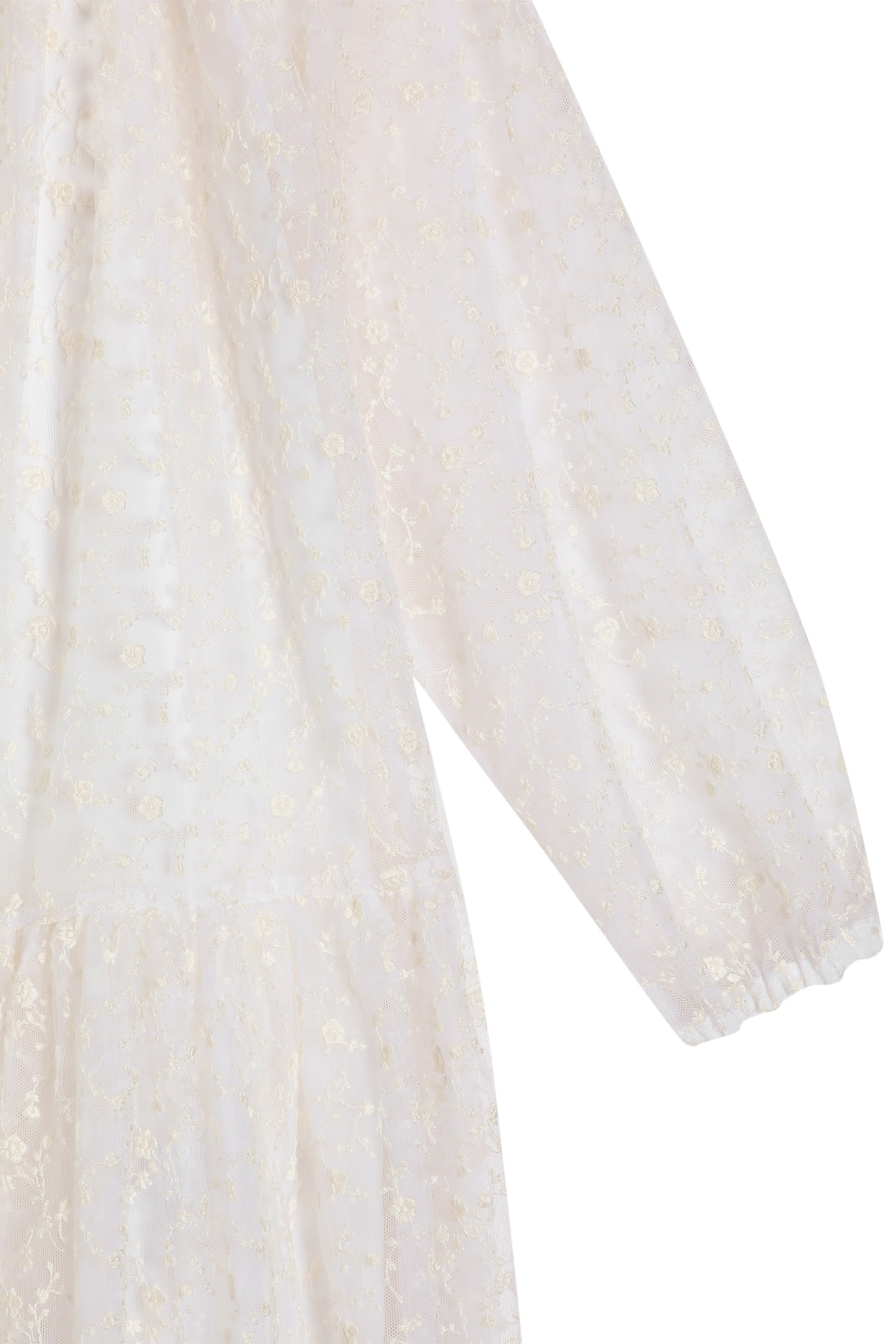 فستان بشعار الماركة تول للأطفال