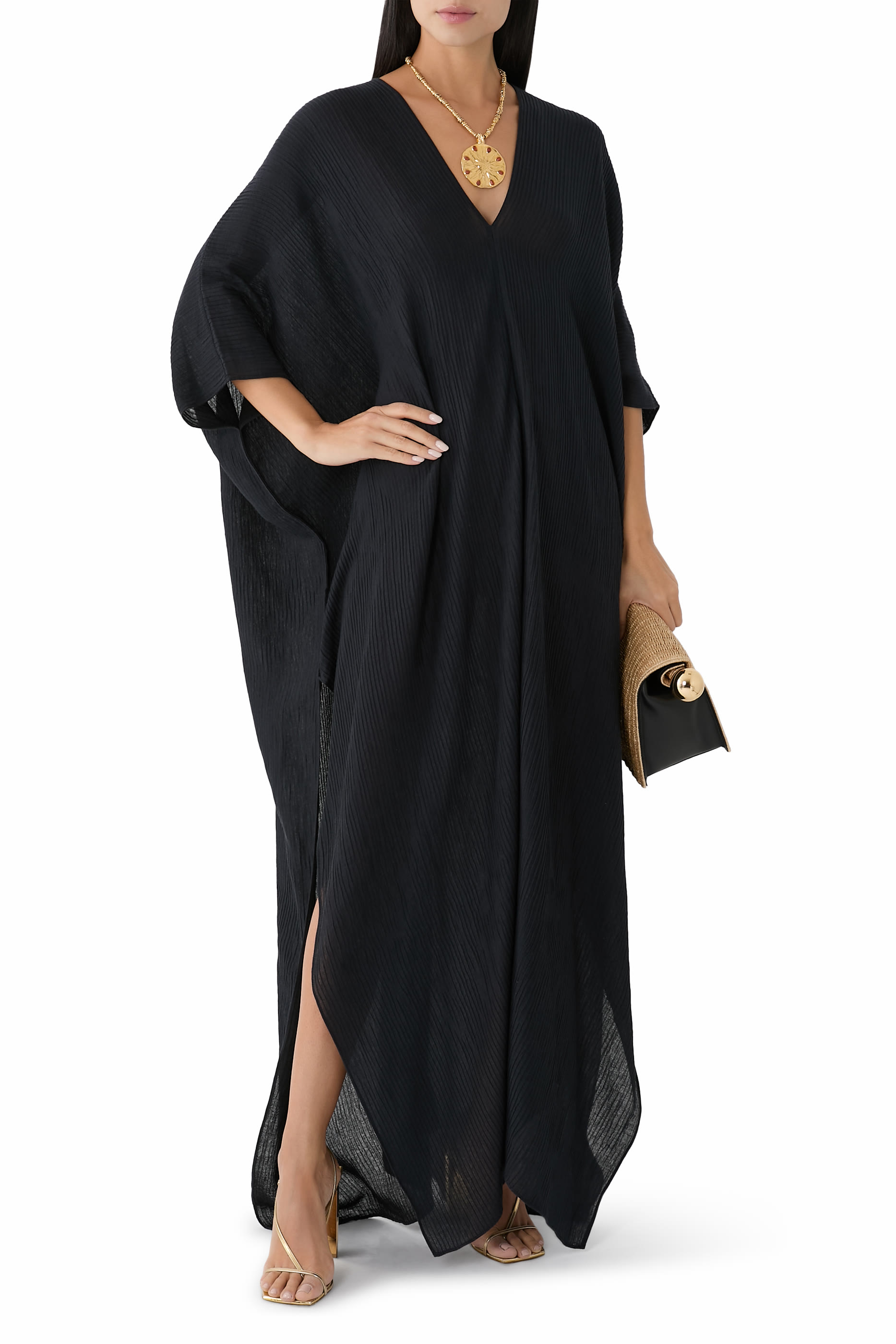 قفطان ريو ماغوار قطن ومزيج حرير