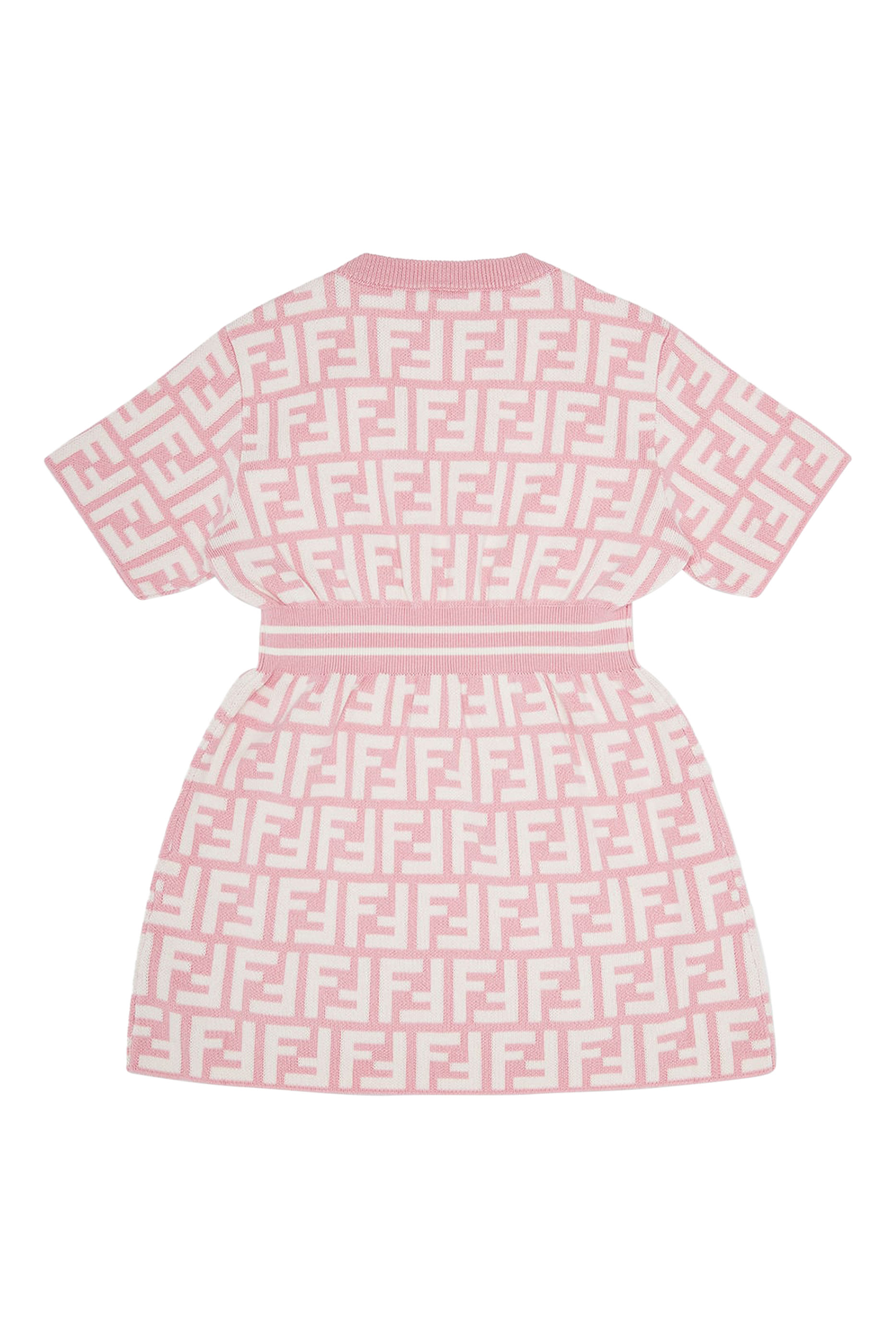 فستان بشعار الماركة قطن جيرسيه للأطفال