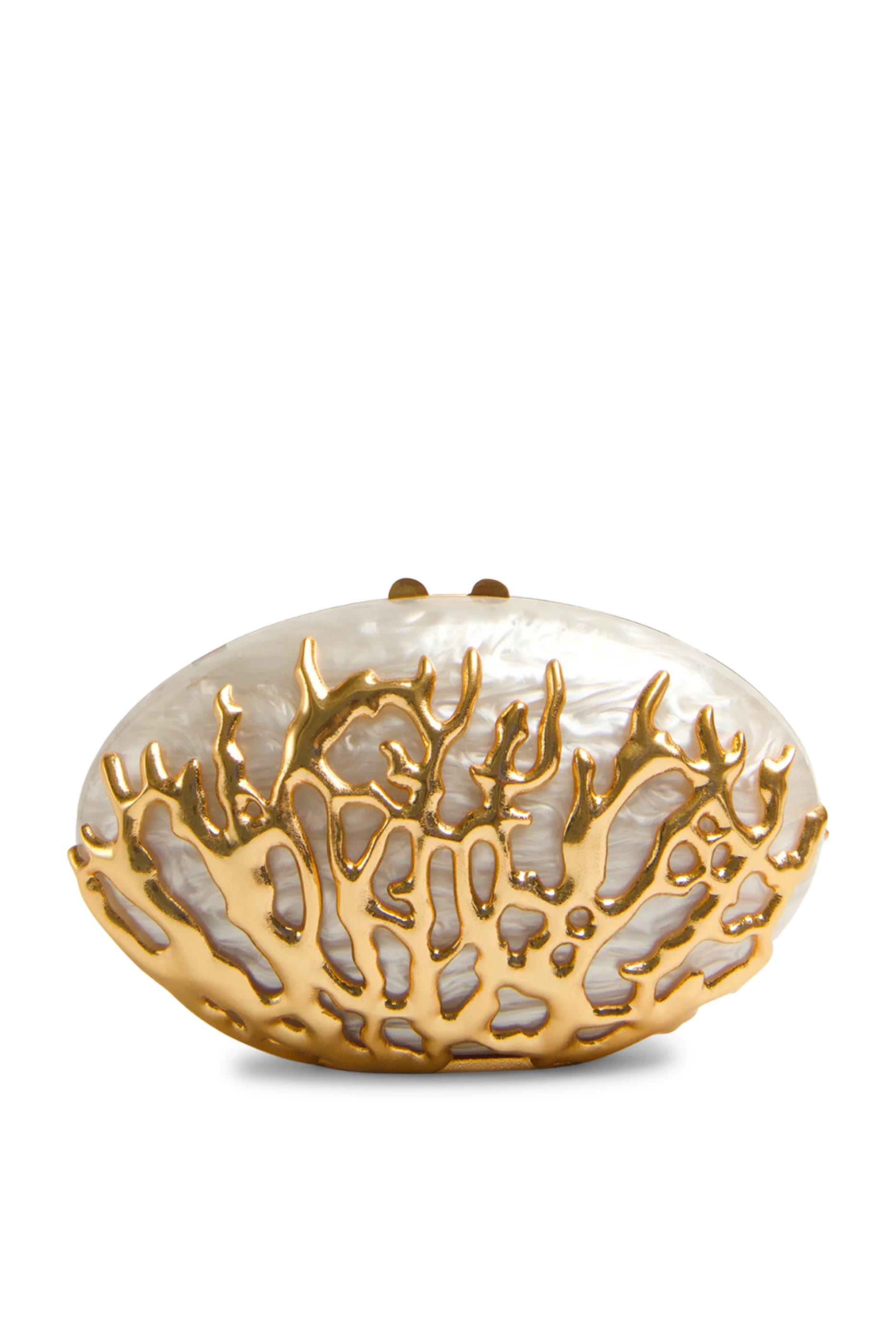 Dylan Coral Clutch Bag