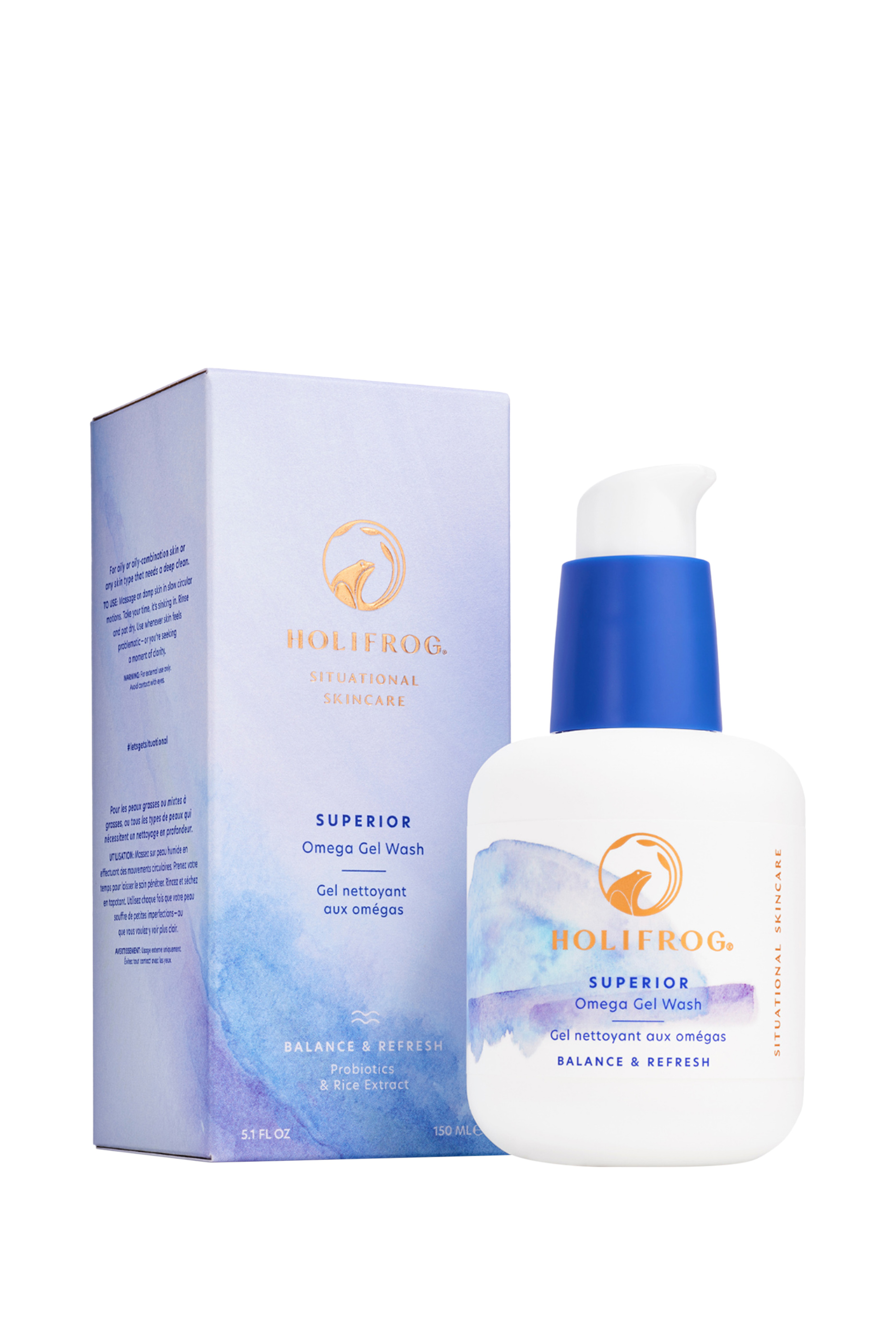 Superior Omega Nutritive Gel Cleanser