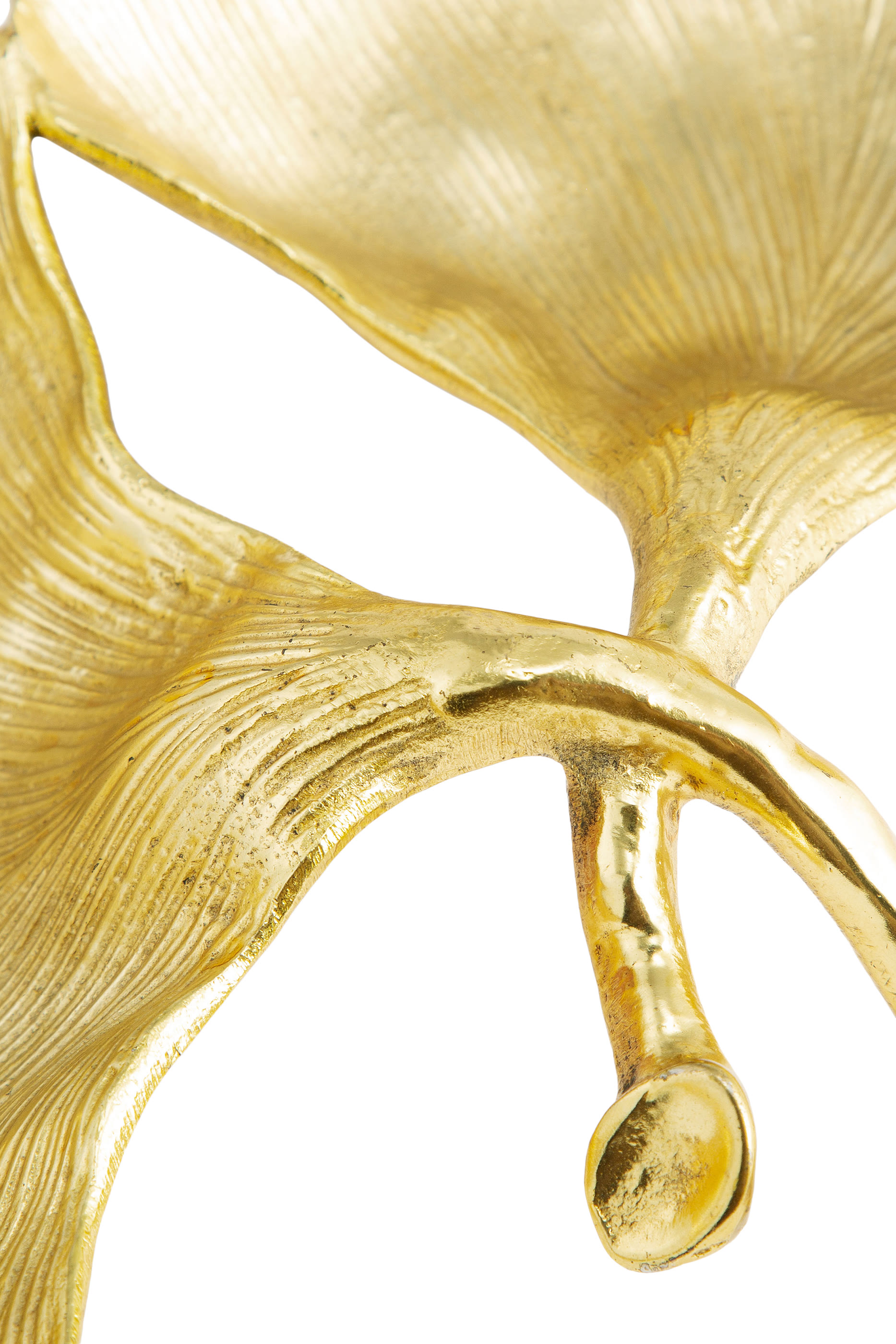 طبق نيو ليفز بقسمين بتصميم أوراق جنكة