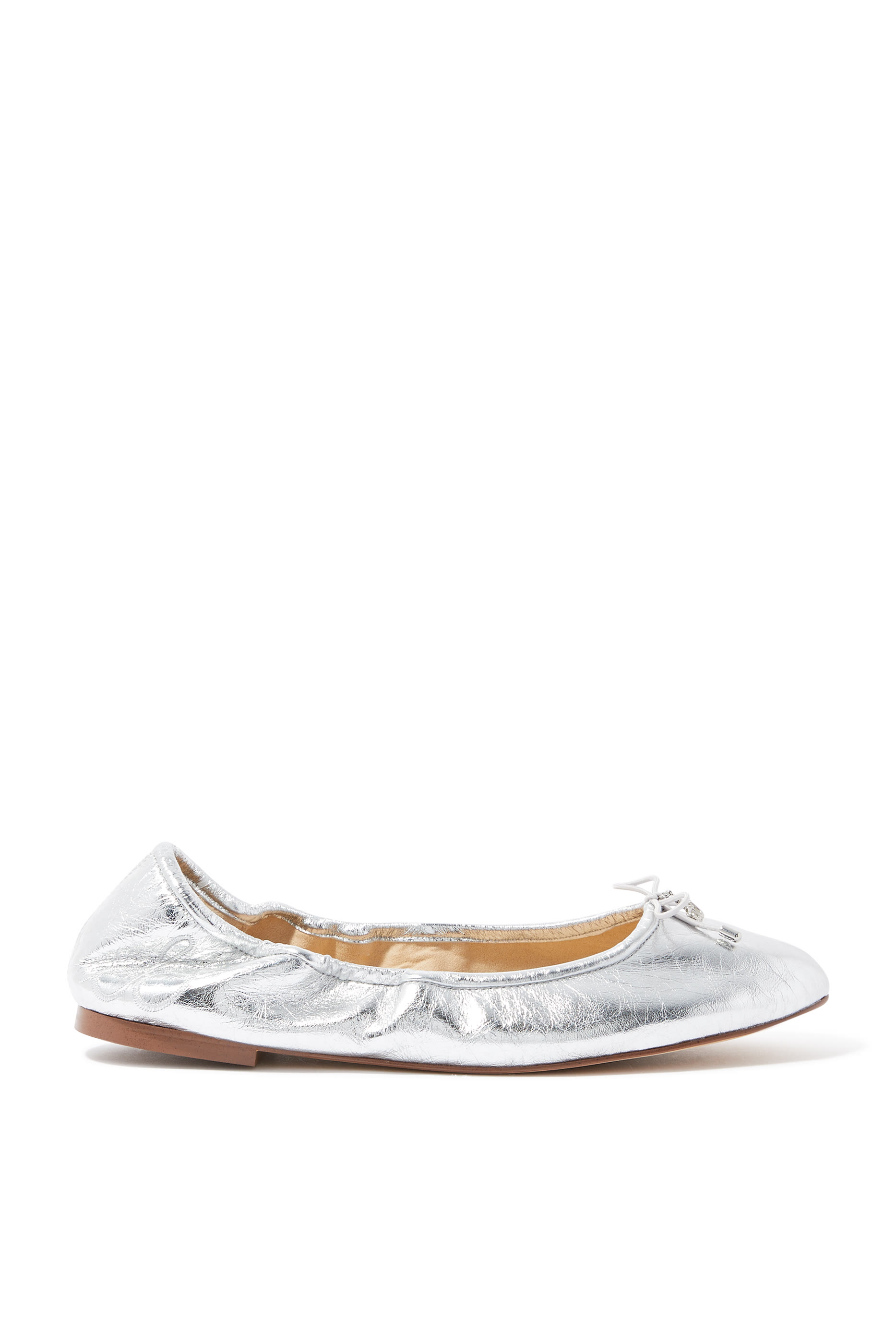 حذاء بالرينا فيليسيا لامع بكعب مسطح